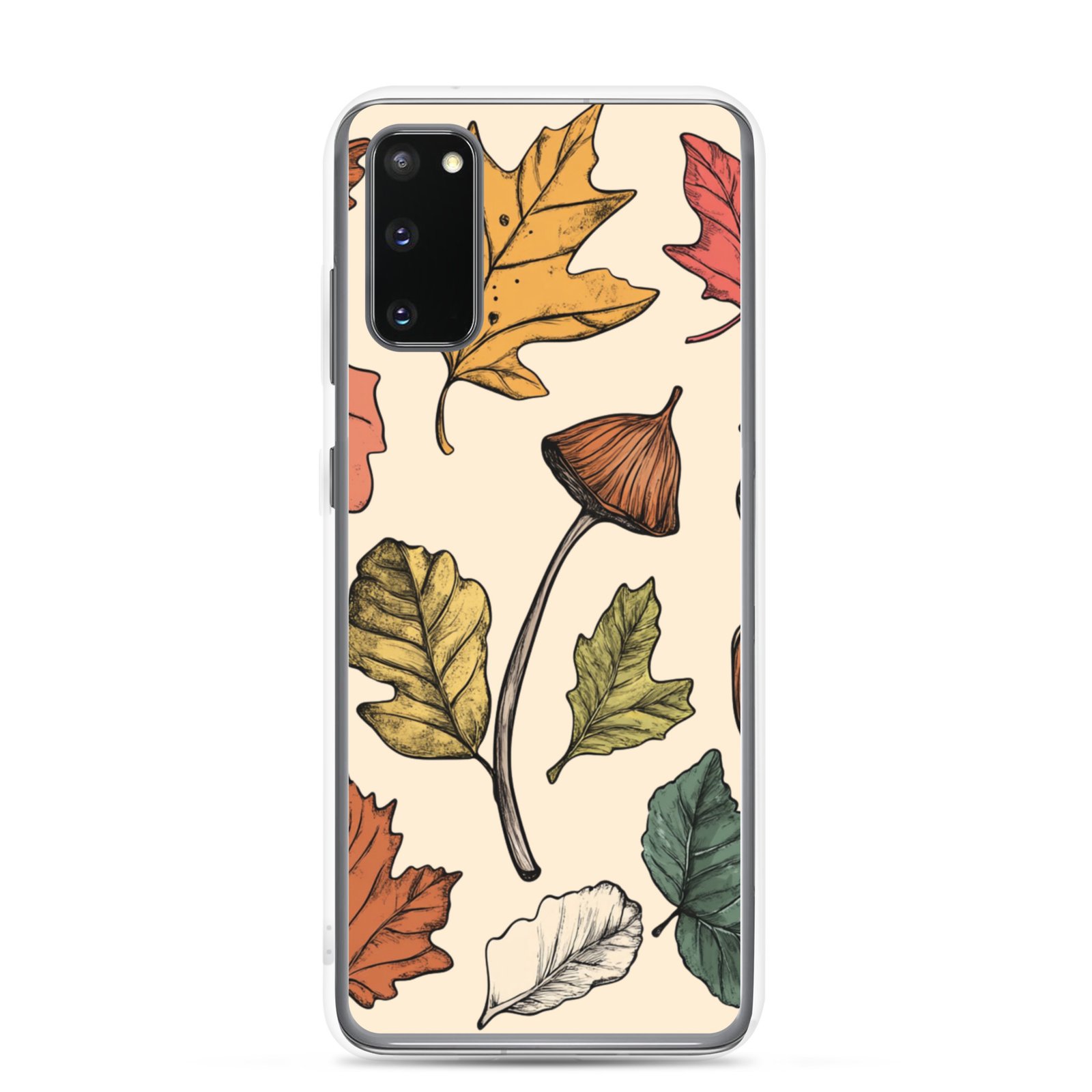 Autumn Leaves - Clear Galaxy Case - Image 6