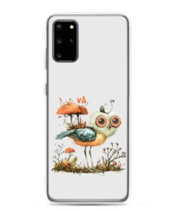 Alternative view of Imaginary Owl - Clear Galaxy Case