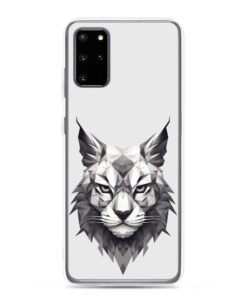Alternative view of Lynx Head - Clear Galaxy Case