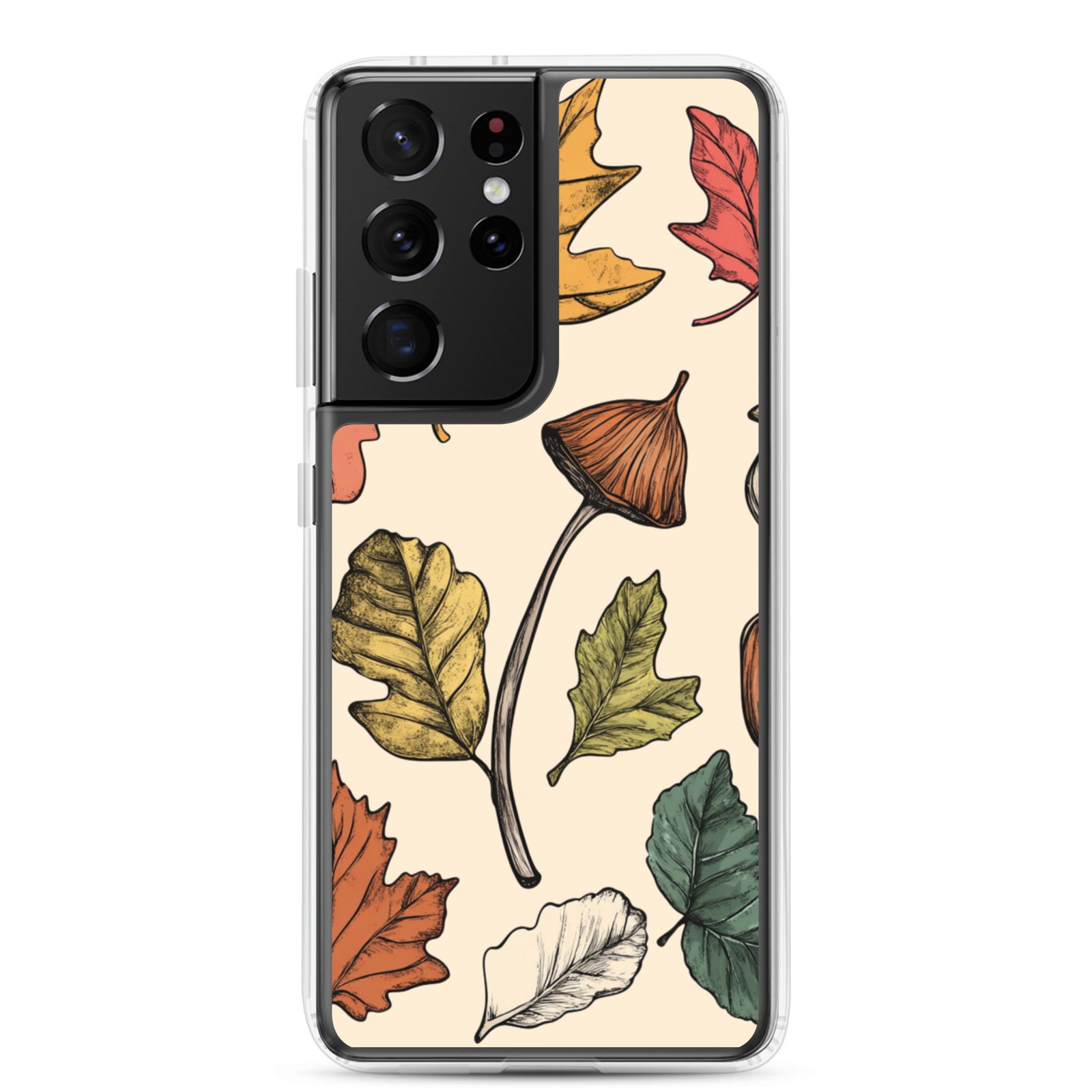 Autumn Leaves - Clear Galaxy Case - Image 10