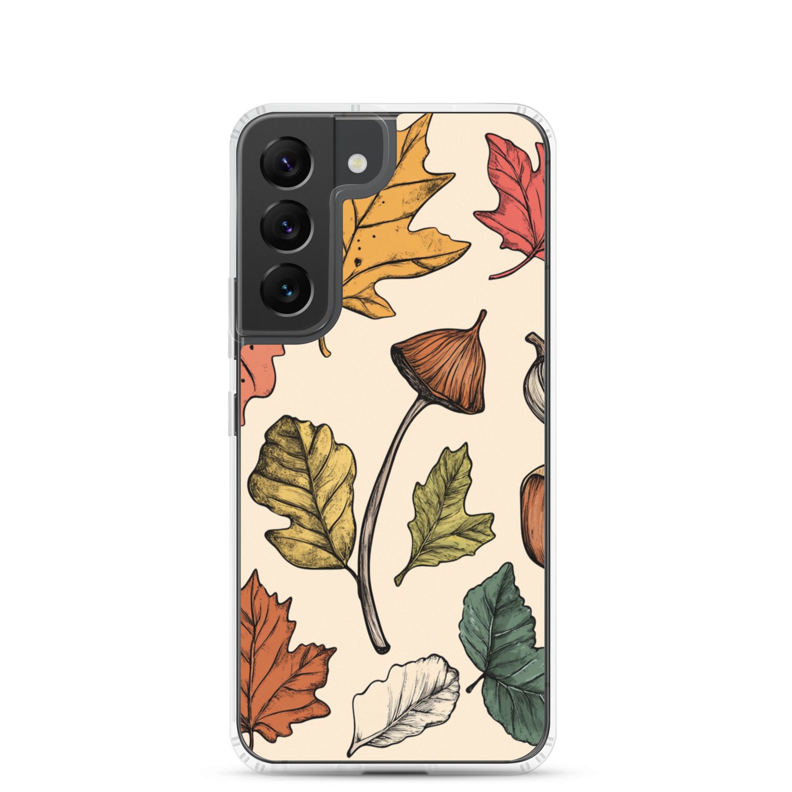 Autumn Leaves - Clear Galaxy Case - Image 18