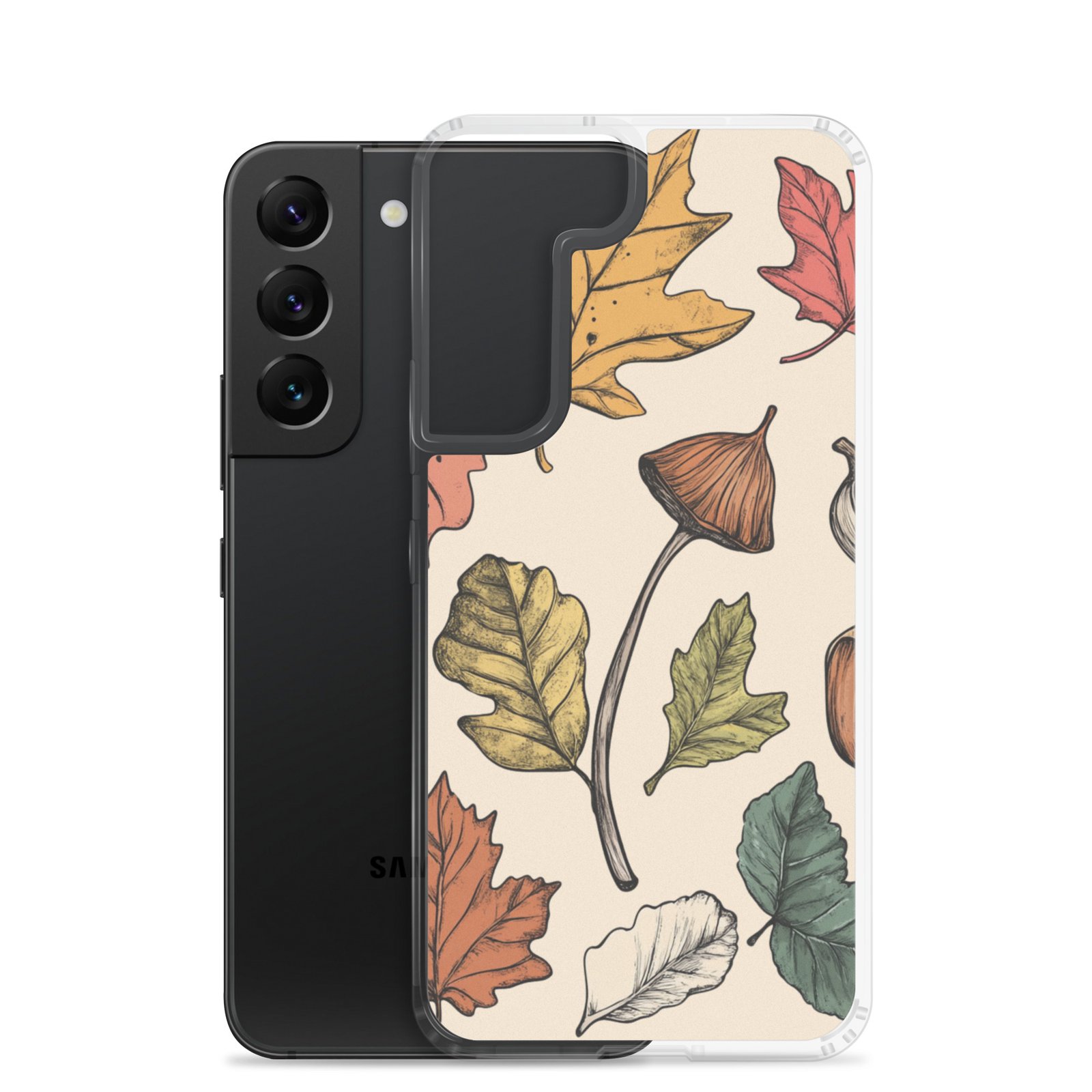 Autumn Leaves - Clear Galaxy Case - Image 19