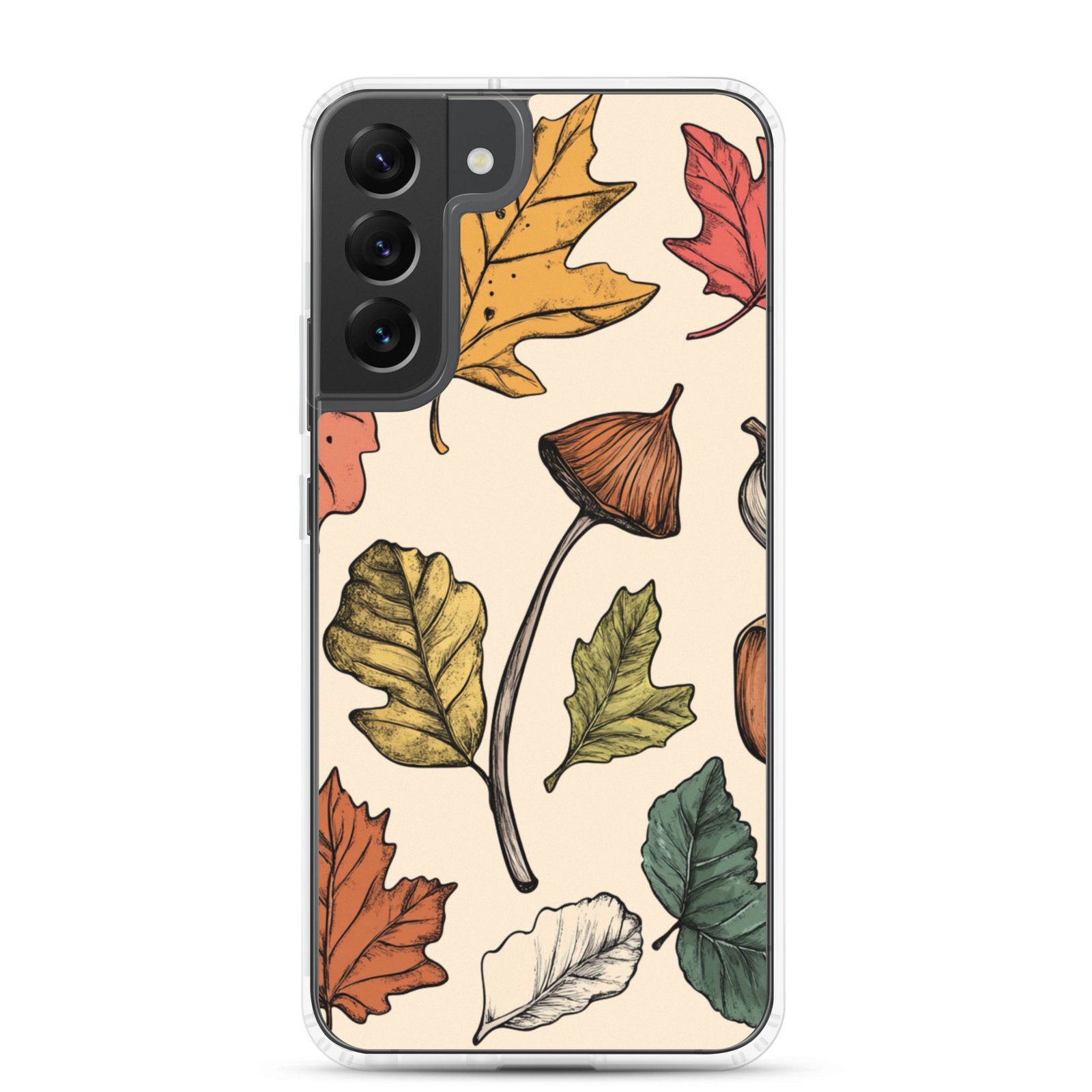 Autumn Leaves - Clear Galaxy Case - Image 14