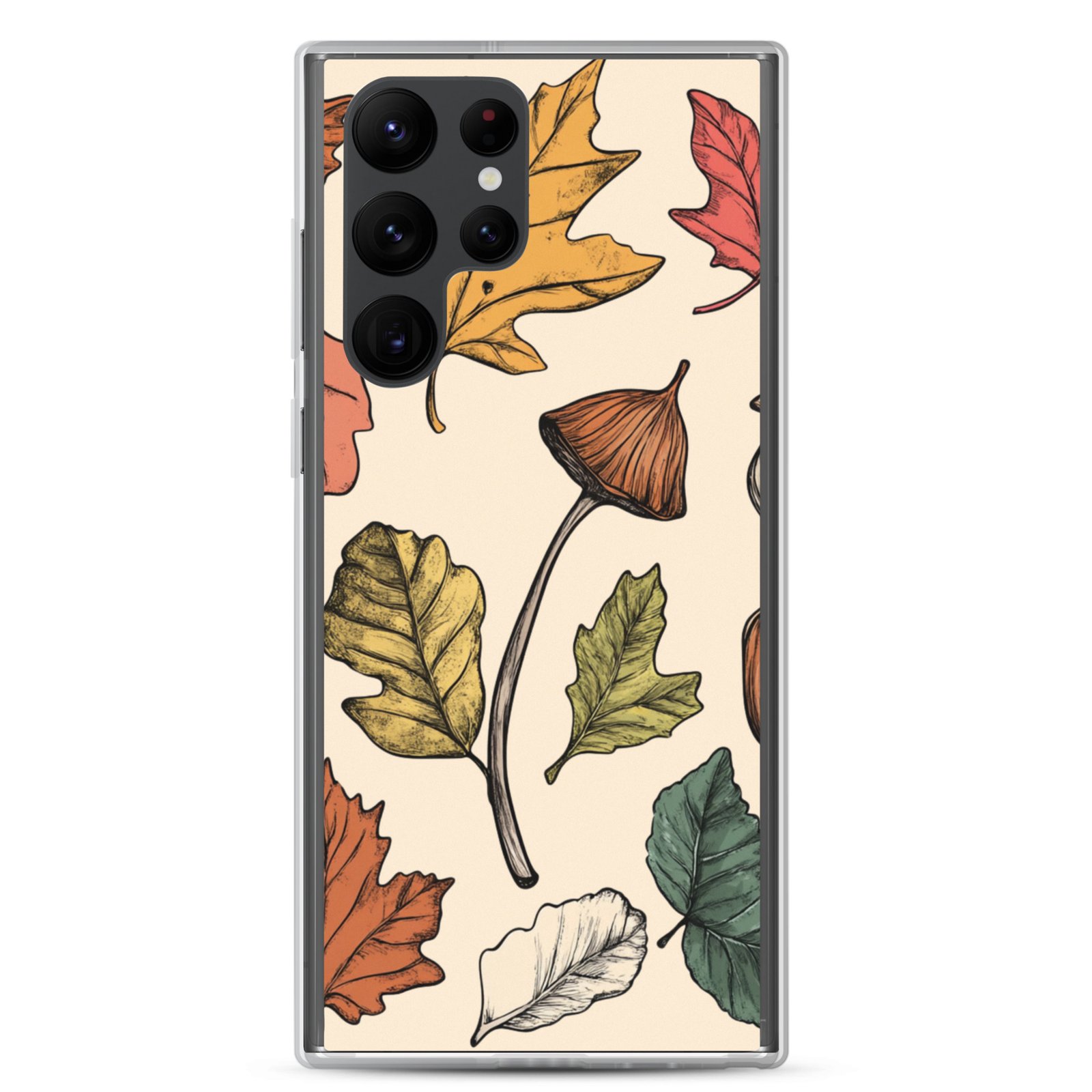 Autumn Leaves - Clear Galaxy Case - Image 16