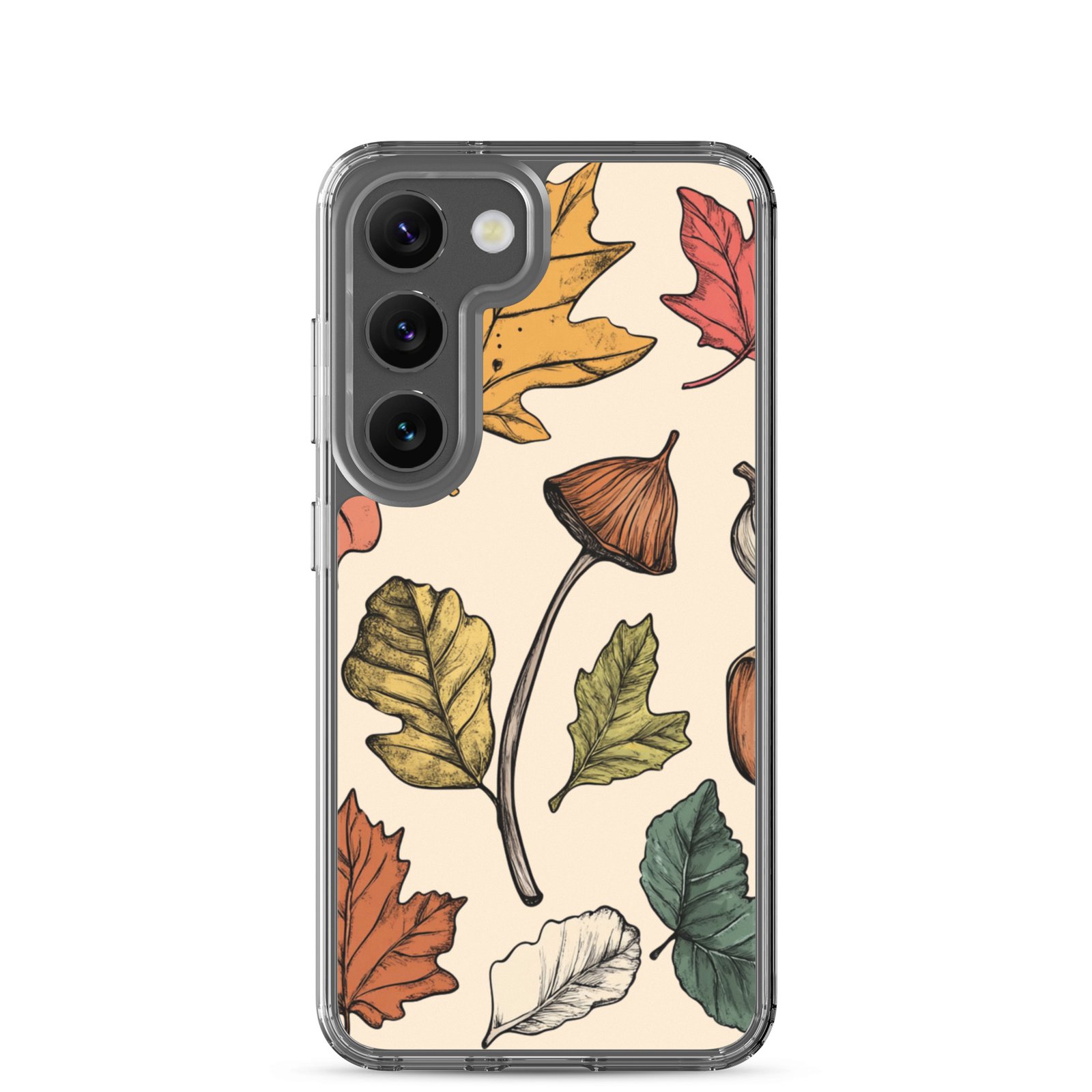Autumn Leaves - Clear Galaxy Case - Image 30