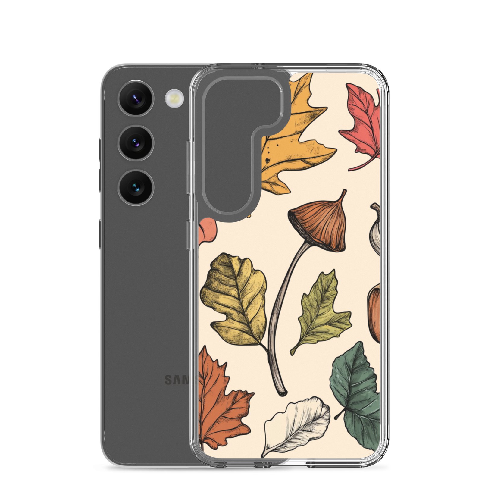 Autumn Leaves - Clear Galaxy Case - Image 31