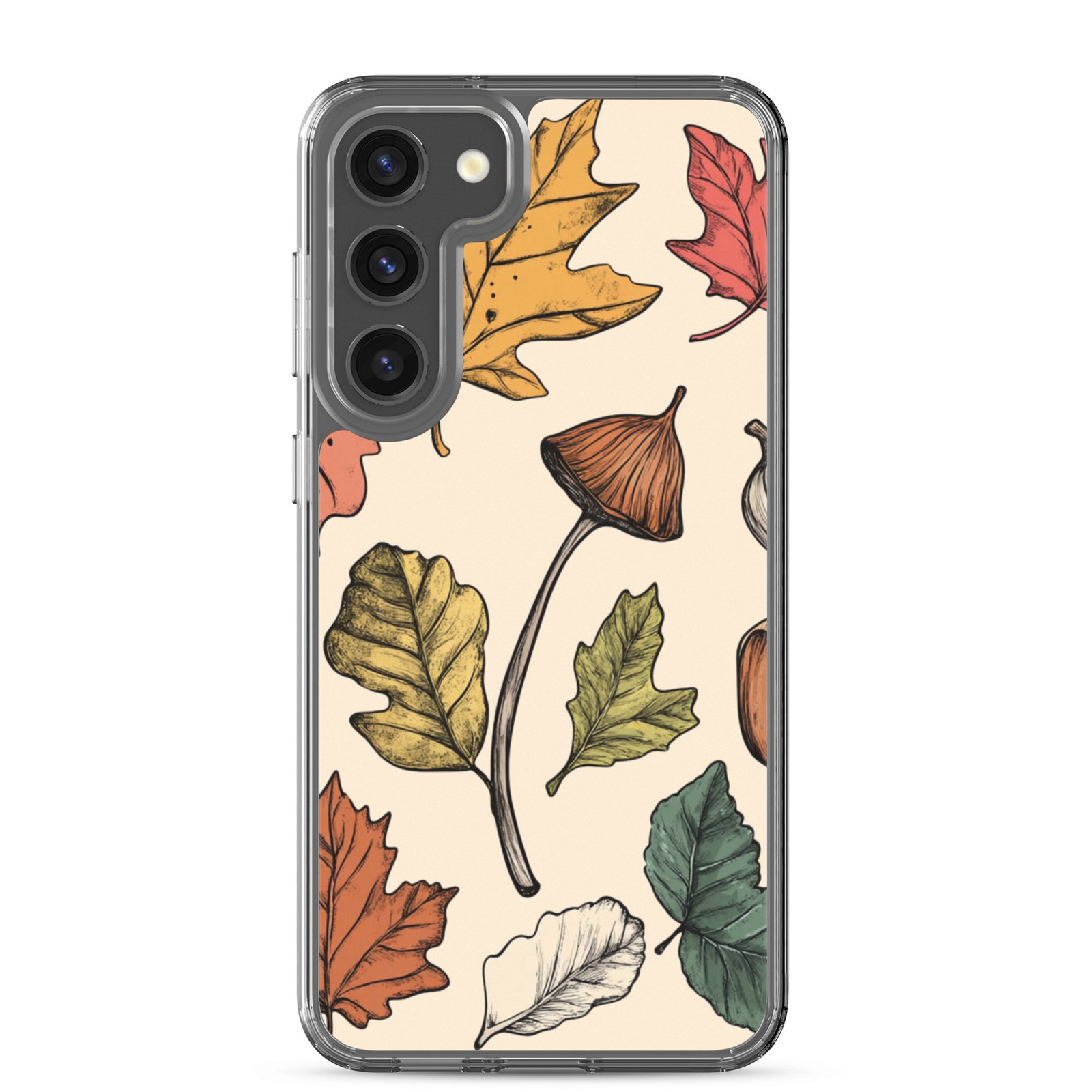 Autumn Leaves - Clear Galaxy Case - Image 26