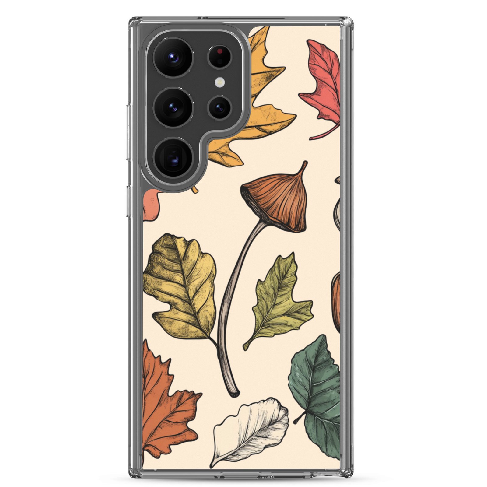 Autumn Leaves - Clear Galaxy Case - Image 28