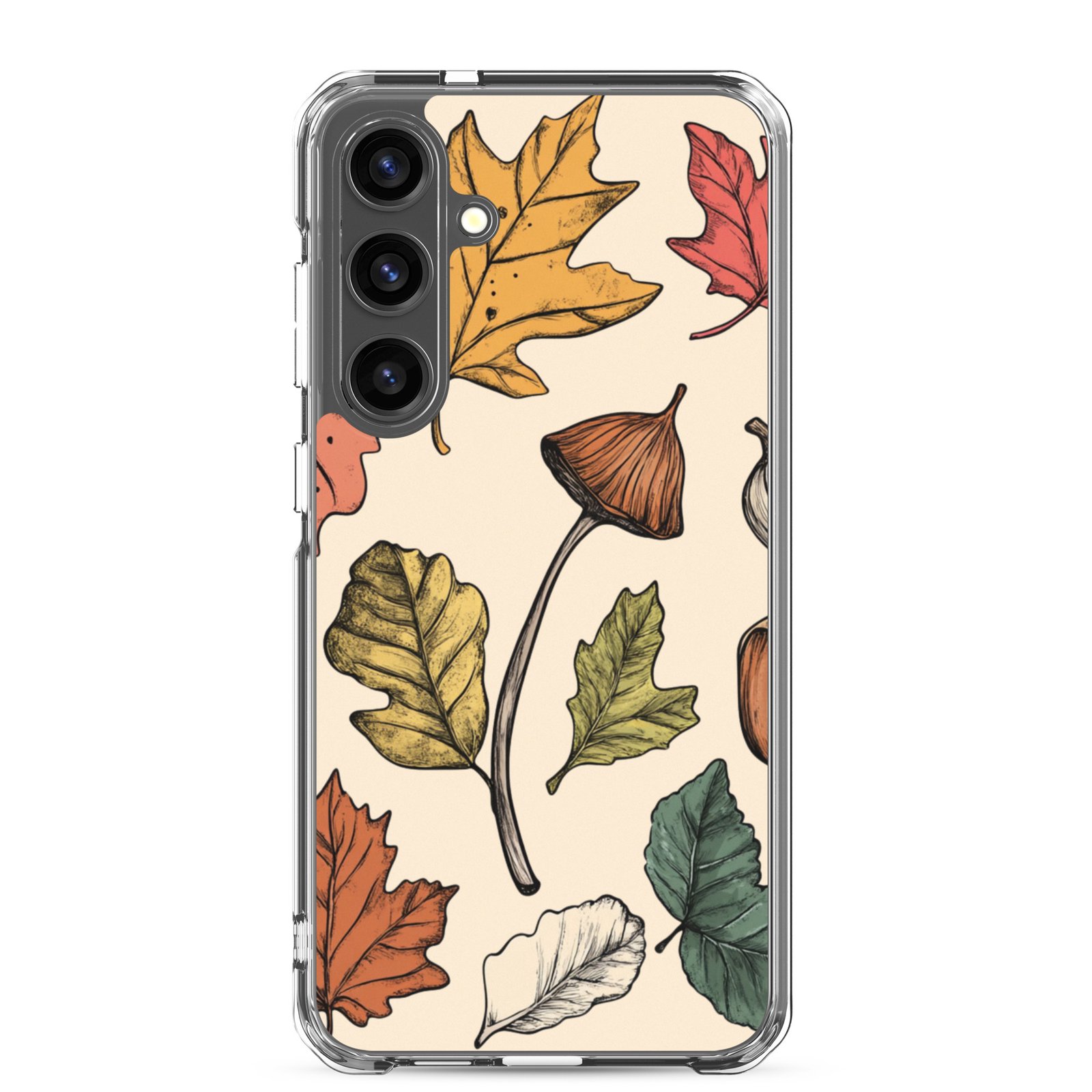 Autumn Leaves - Clear Galaxy Case - Image 32