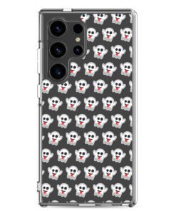 Cute Ghost - Clear Galaxy Case