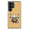 Cute Panda - Clear Galaxy Case