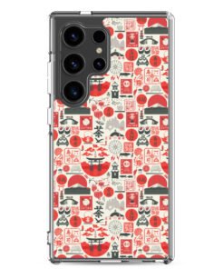 Asian Culture - Clear Galaxy Case