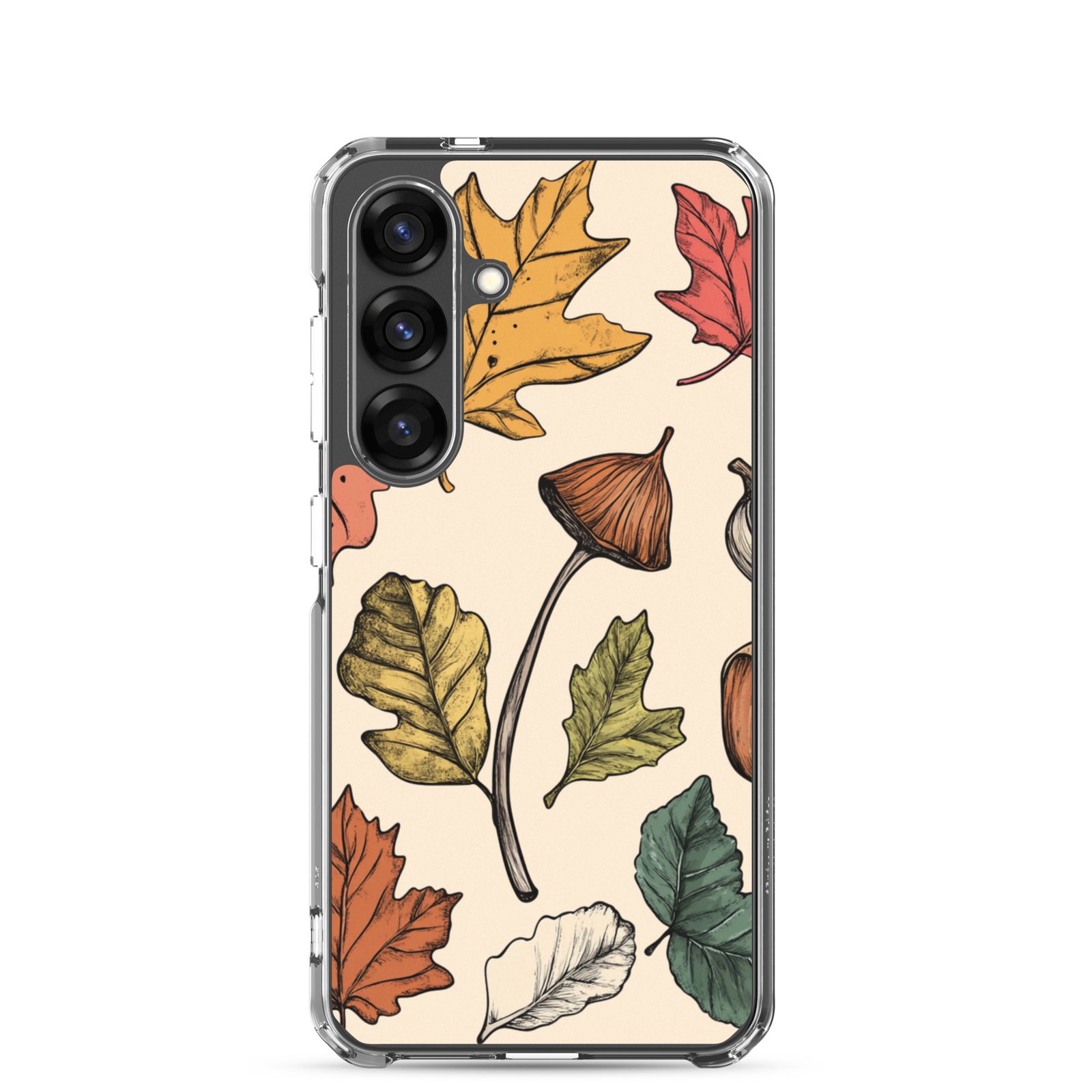 Autumn Leaves - Clear Galaxy Case - Image 24