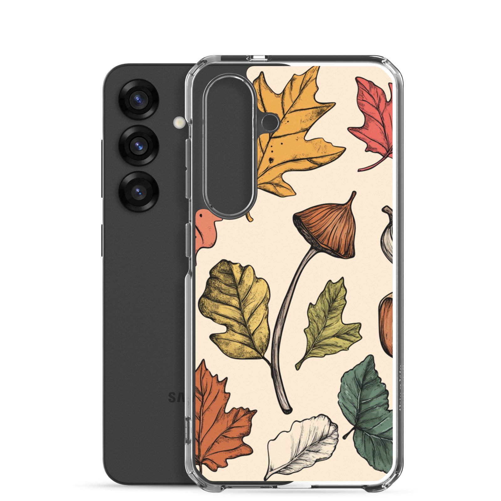 Autumn Leaves - Clear Galaxy Case - Image 25