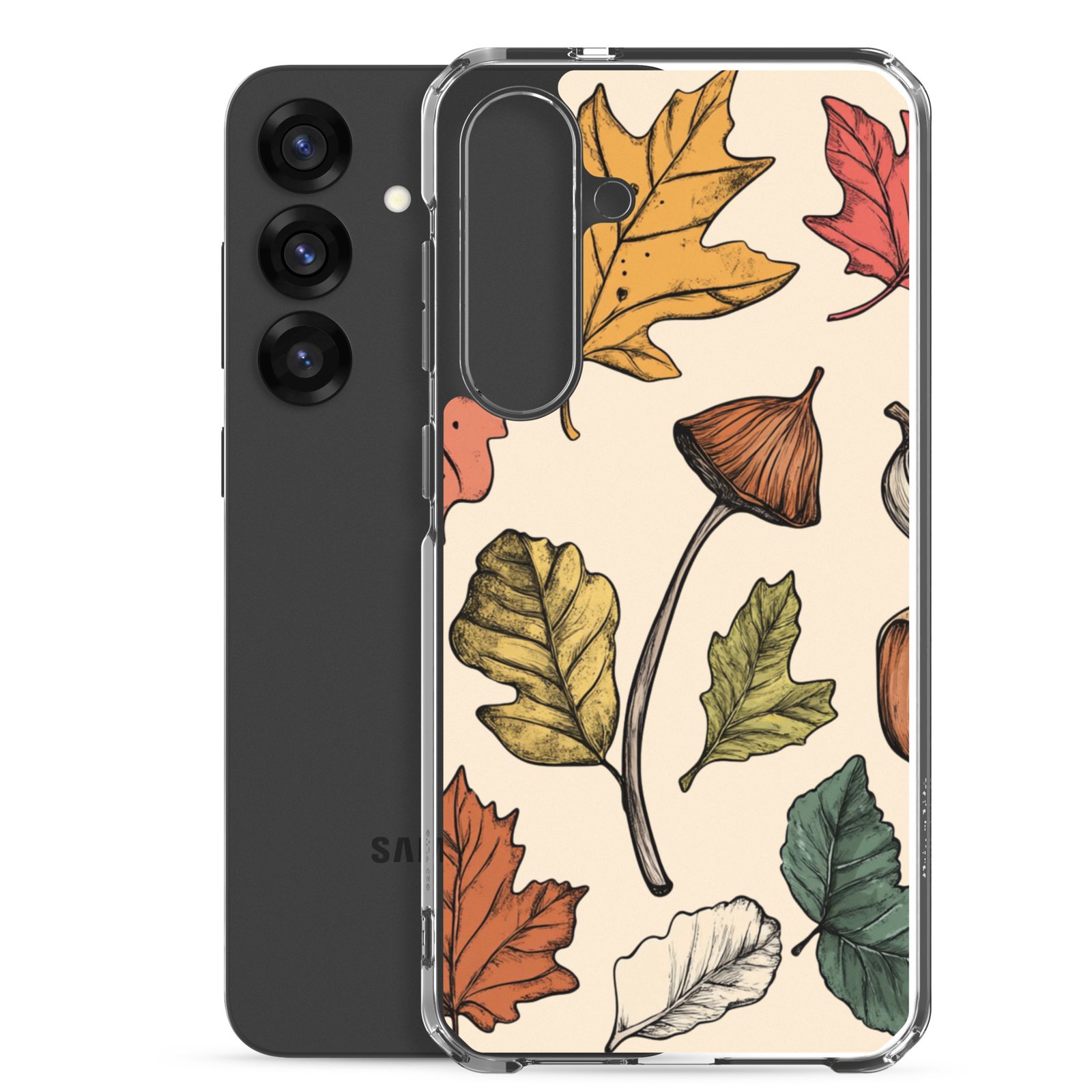 Autumn Leaves - Clear Galaxy Case - Image 21