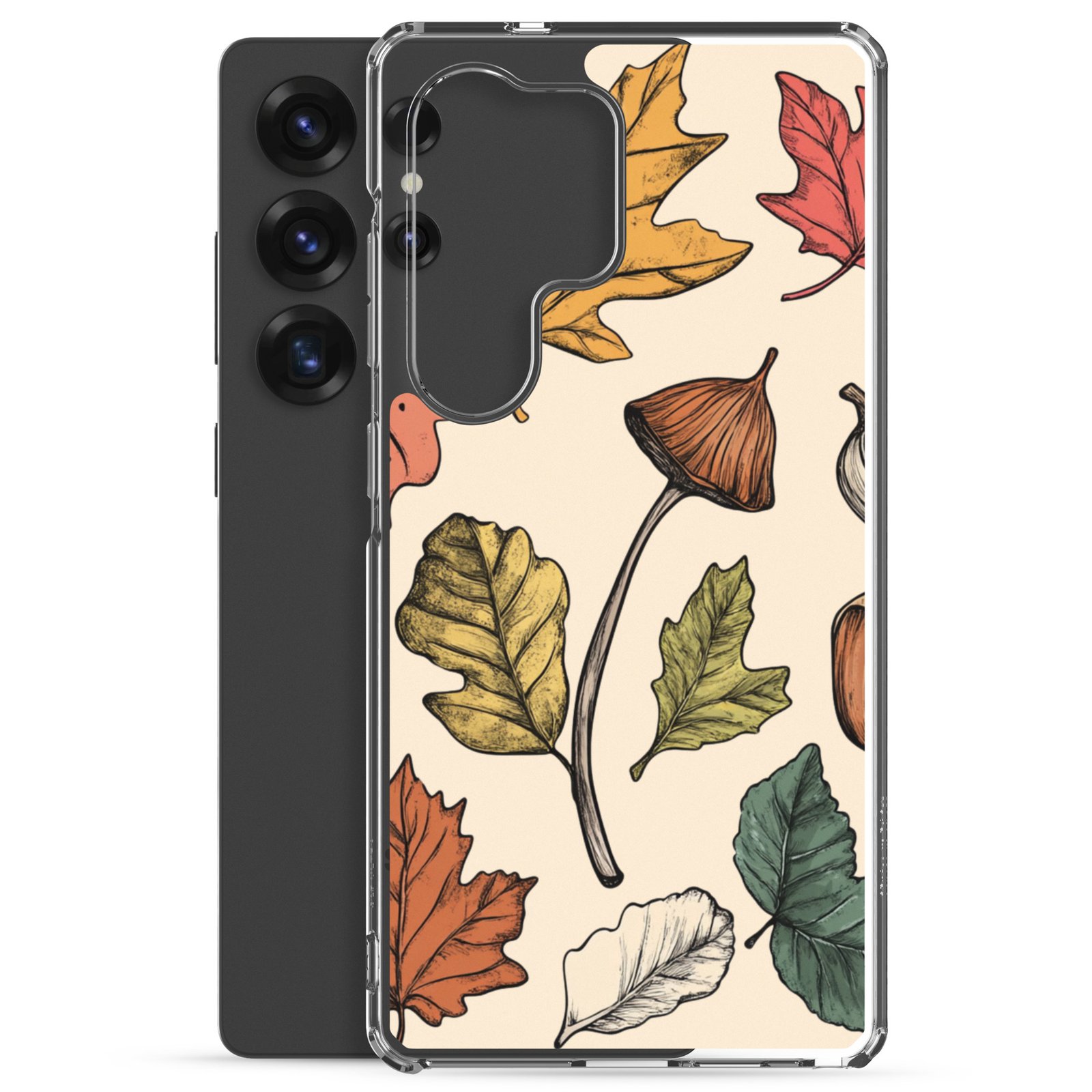 Autumn Leaves - Clear Galaxy Case - Image 23