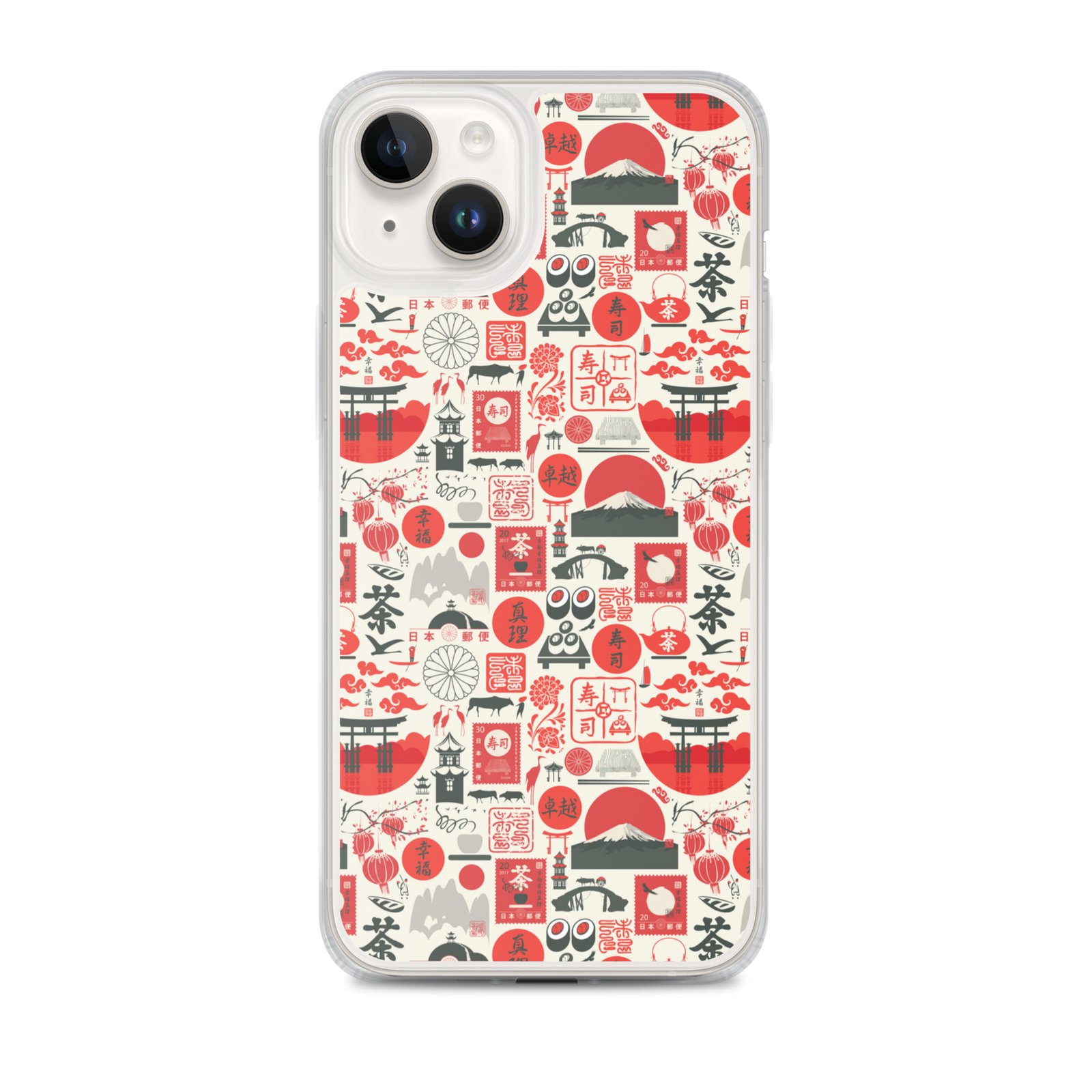 Asian Culture - Clear iPhone Case - Image 2