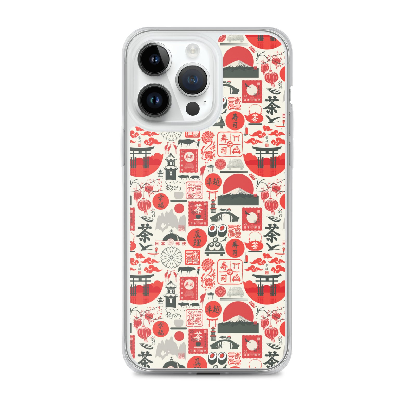 Asian Culture - Clear iPhone Case - Image 3