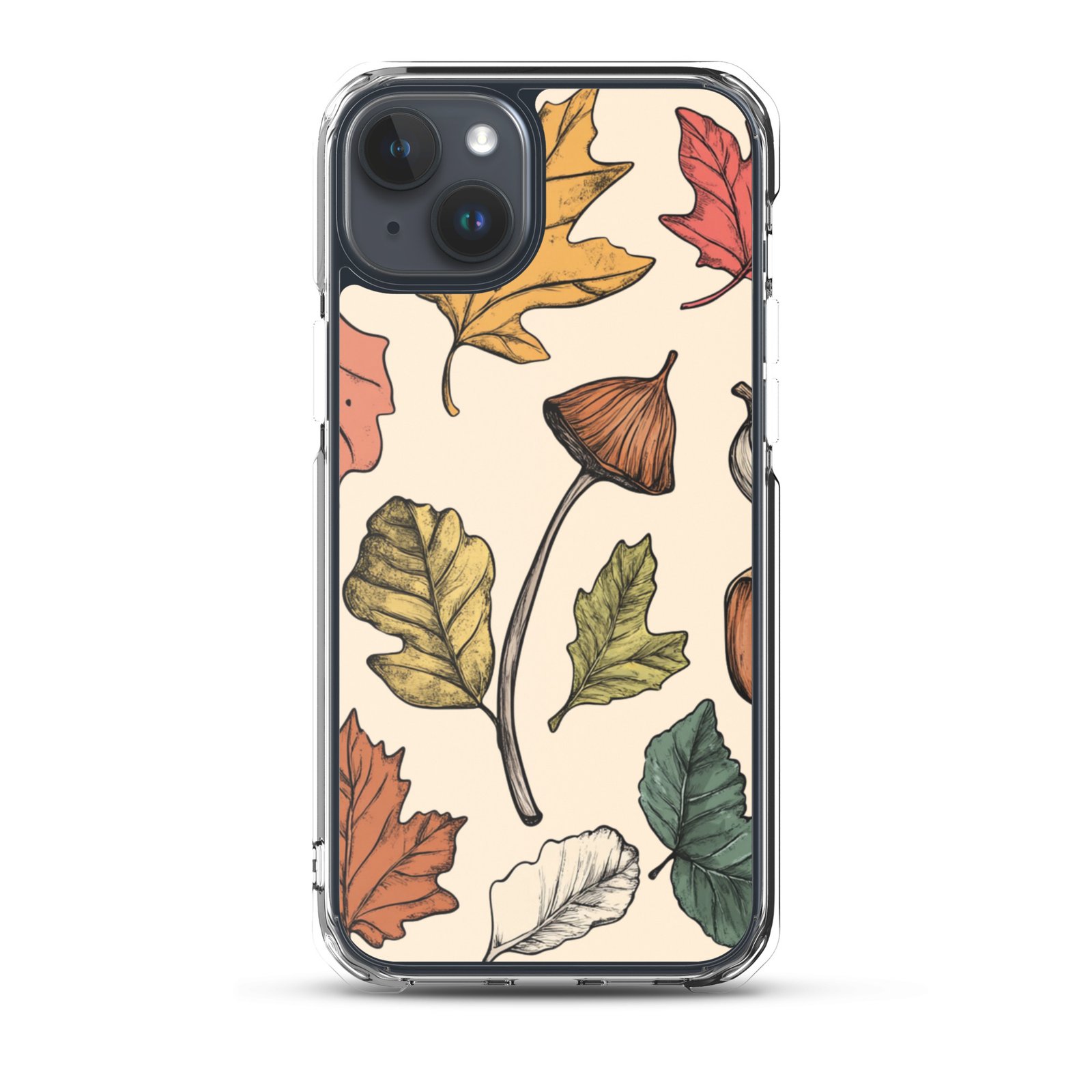 Autumn Leaves - Clear iPhone Case - Image 6