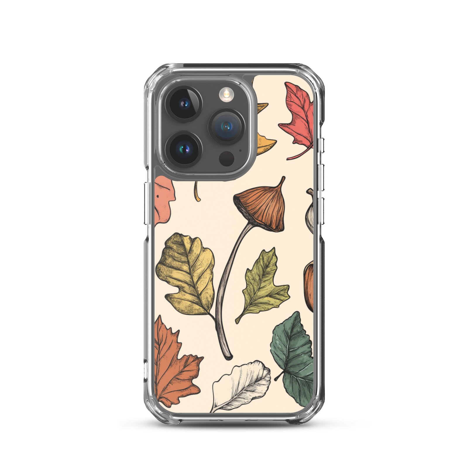 Autumn Leaves - Clear iPhone Case - Image 8