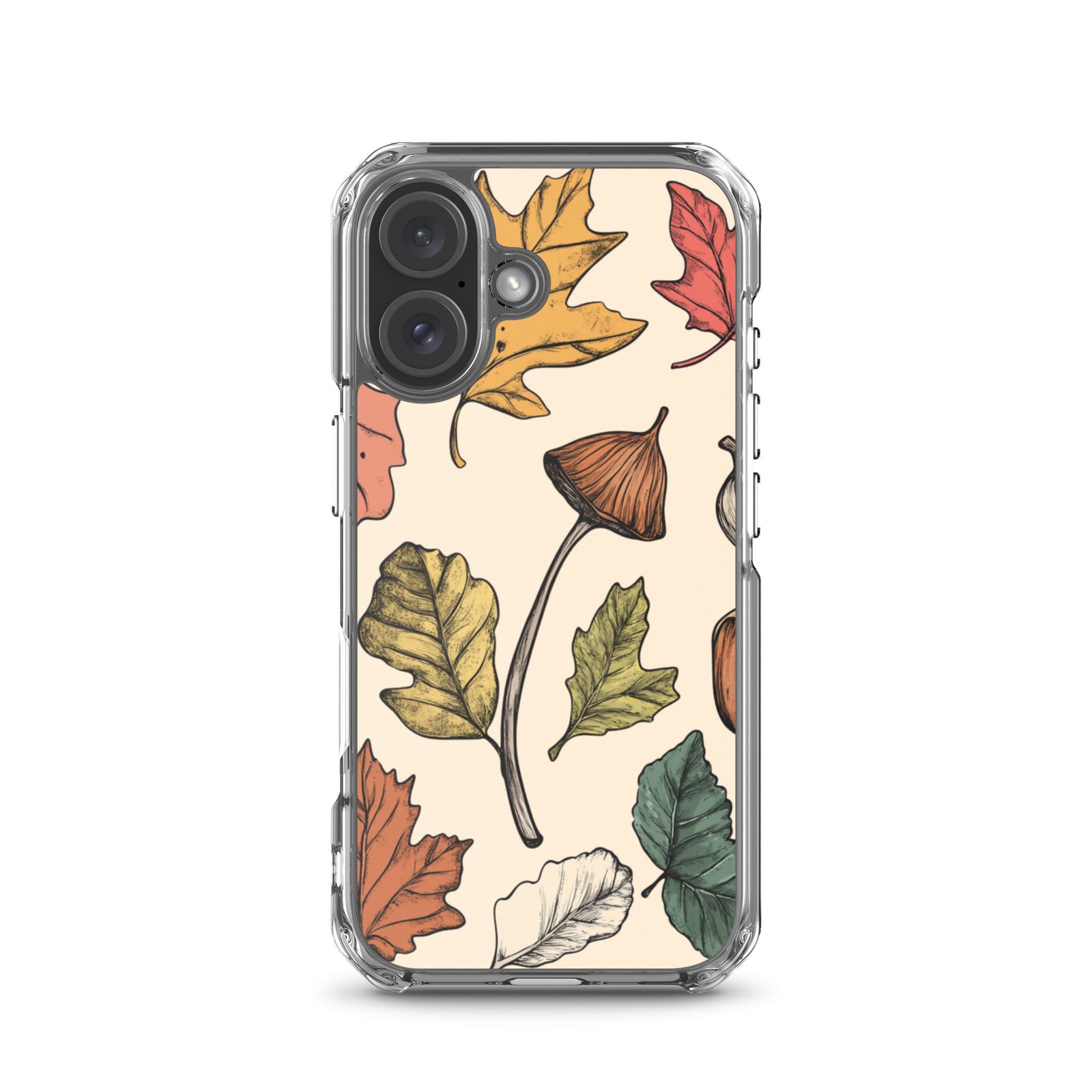 Autumn Leaves - Clear iPhone Case - Image 13