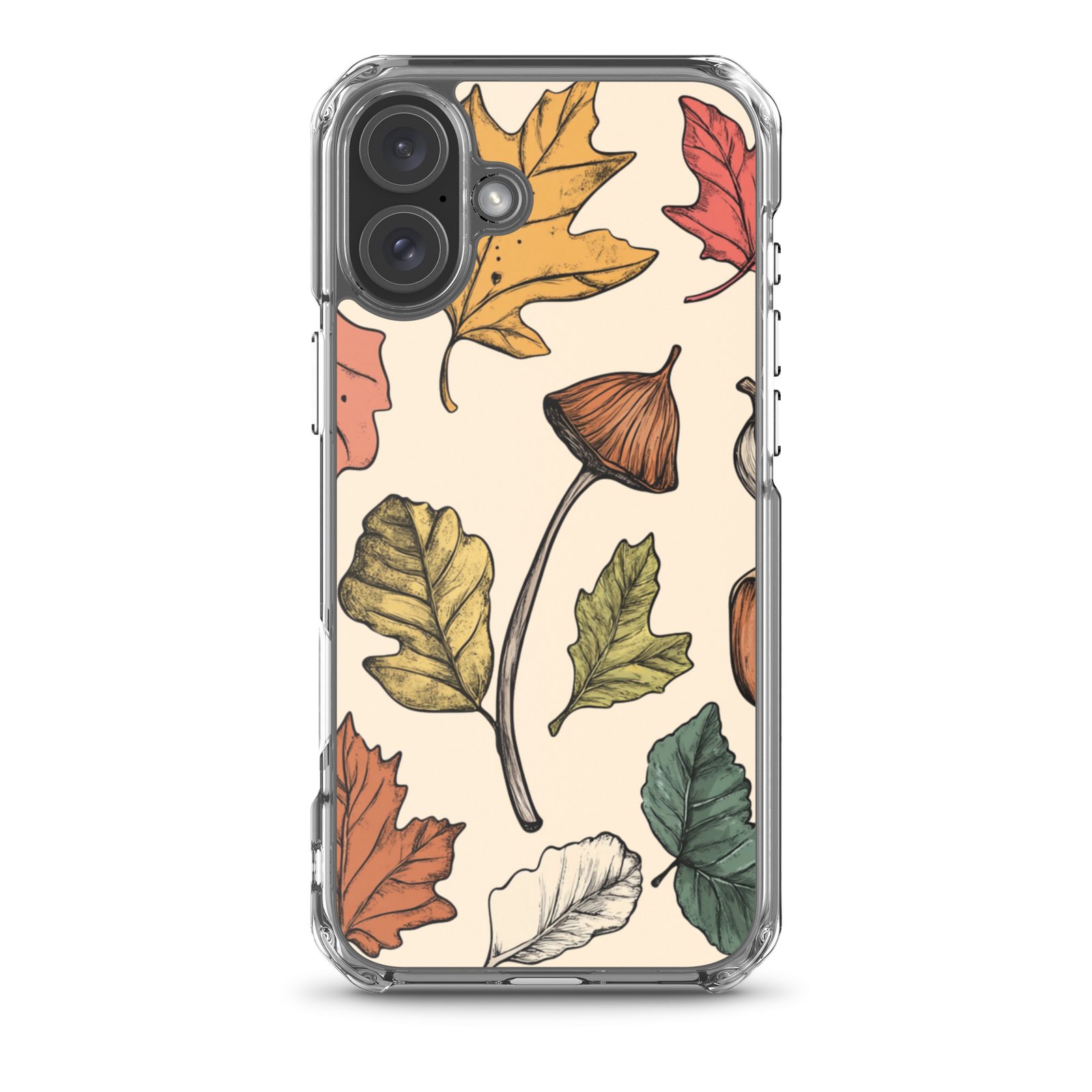Autumn Leaves - Clear iPhone Case - Image 10