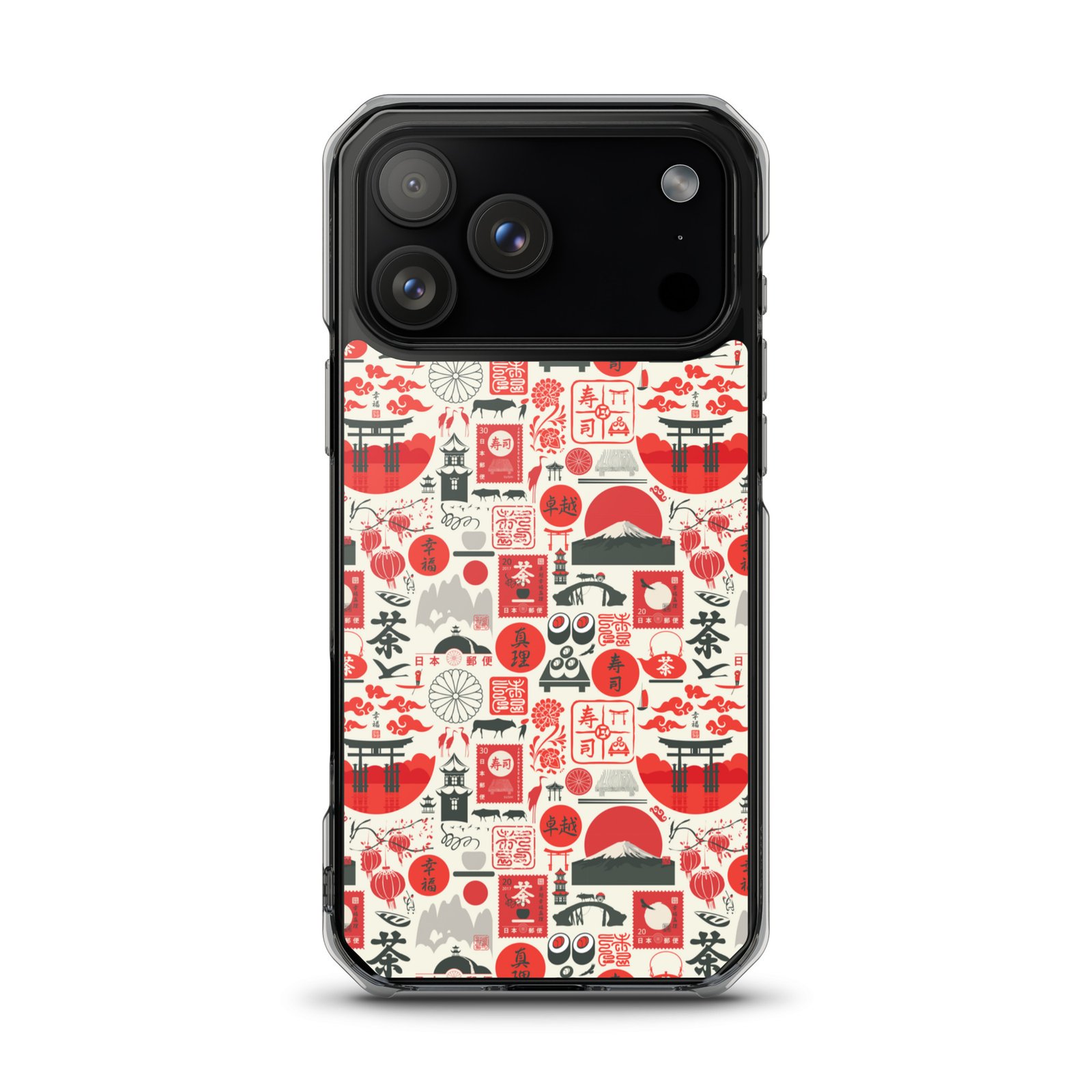 Asian Culture - Clear iPhone Case