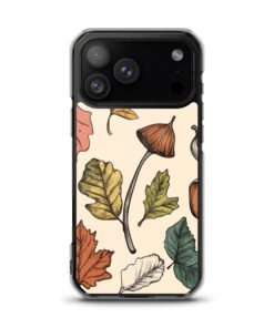 Autumn Leaves - Clear iPhone Case