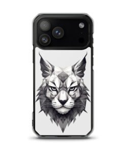Lynx Head - Clear iPhone Case