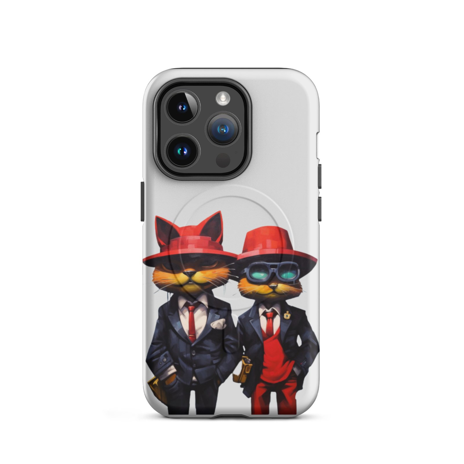 Cats in Suits - Tough iPhone Case - Image 4