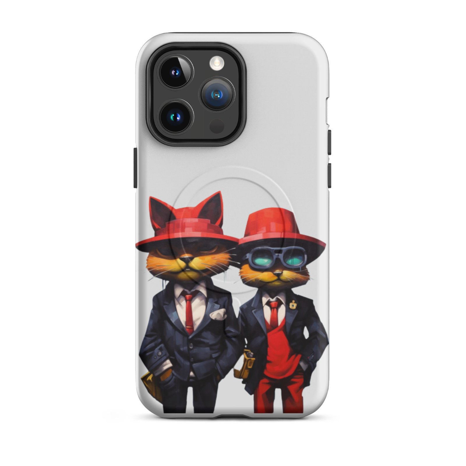 Cats in Suits - Tough iPhone Case - Image 5