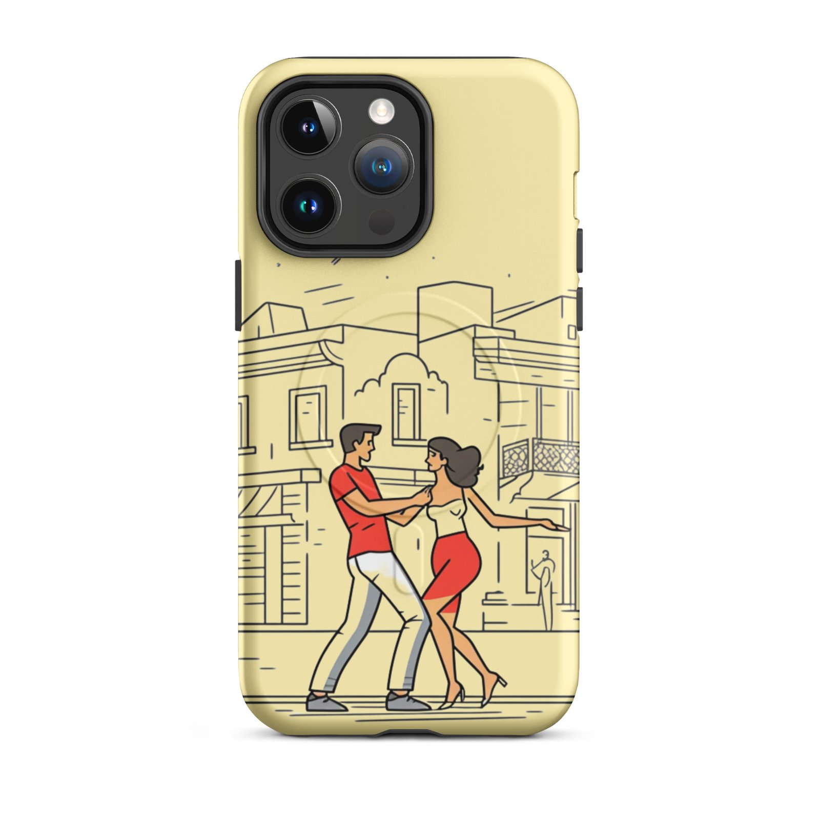Couple Dancing Bachata - Tough iPhone Case - Image 5