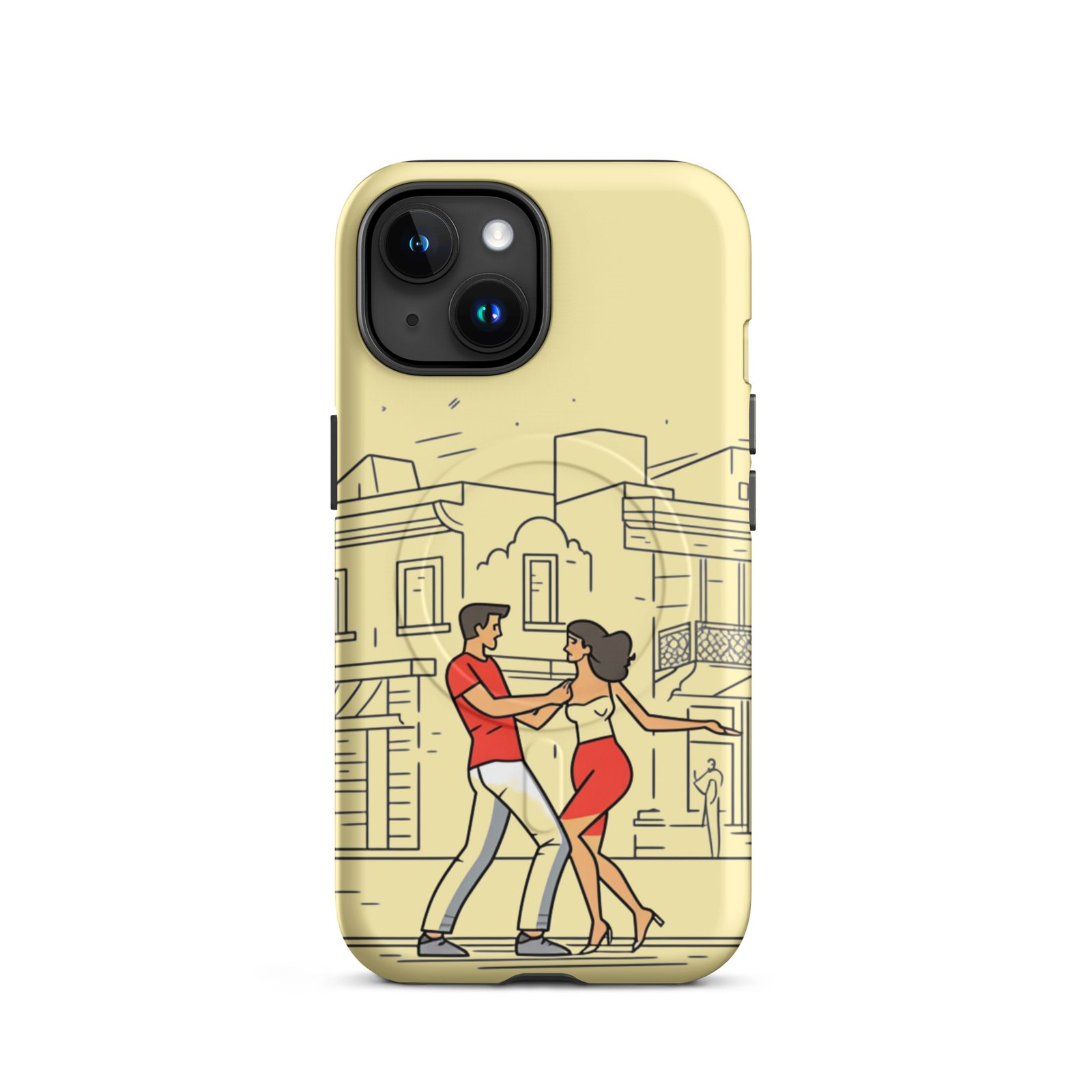 Couple Dancing Bachata - Tough iPhone Case - Image 6