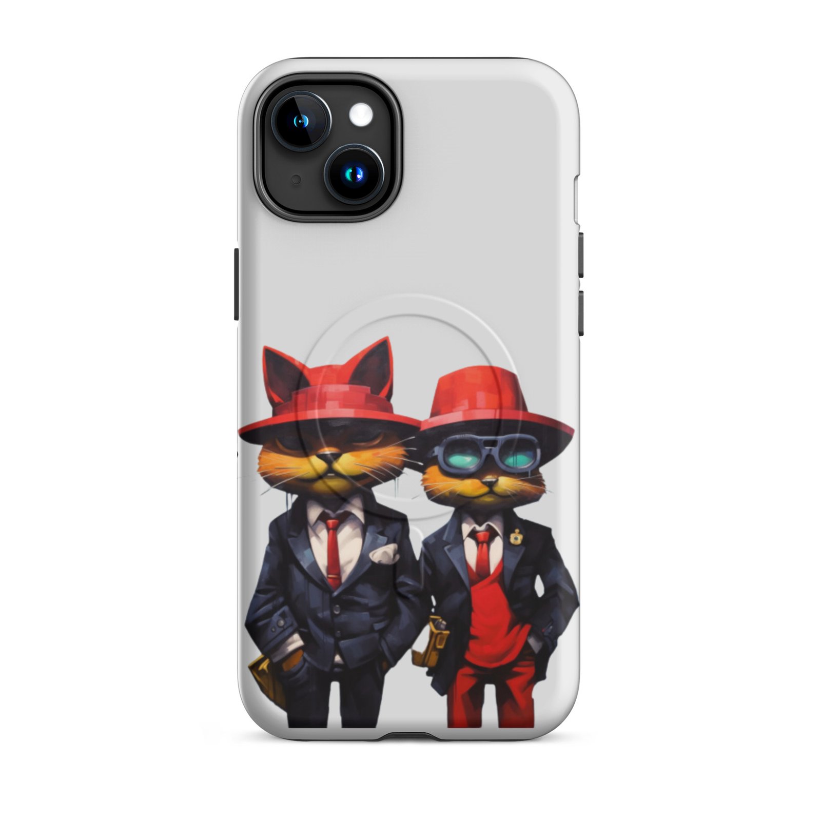 Cats in Suits - Tough iPhone Case - Image 7