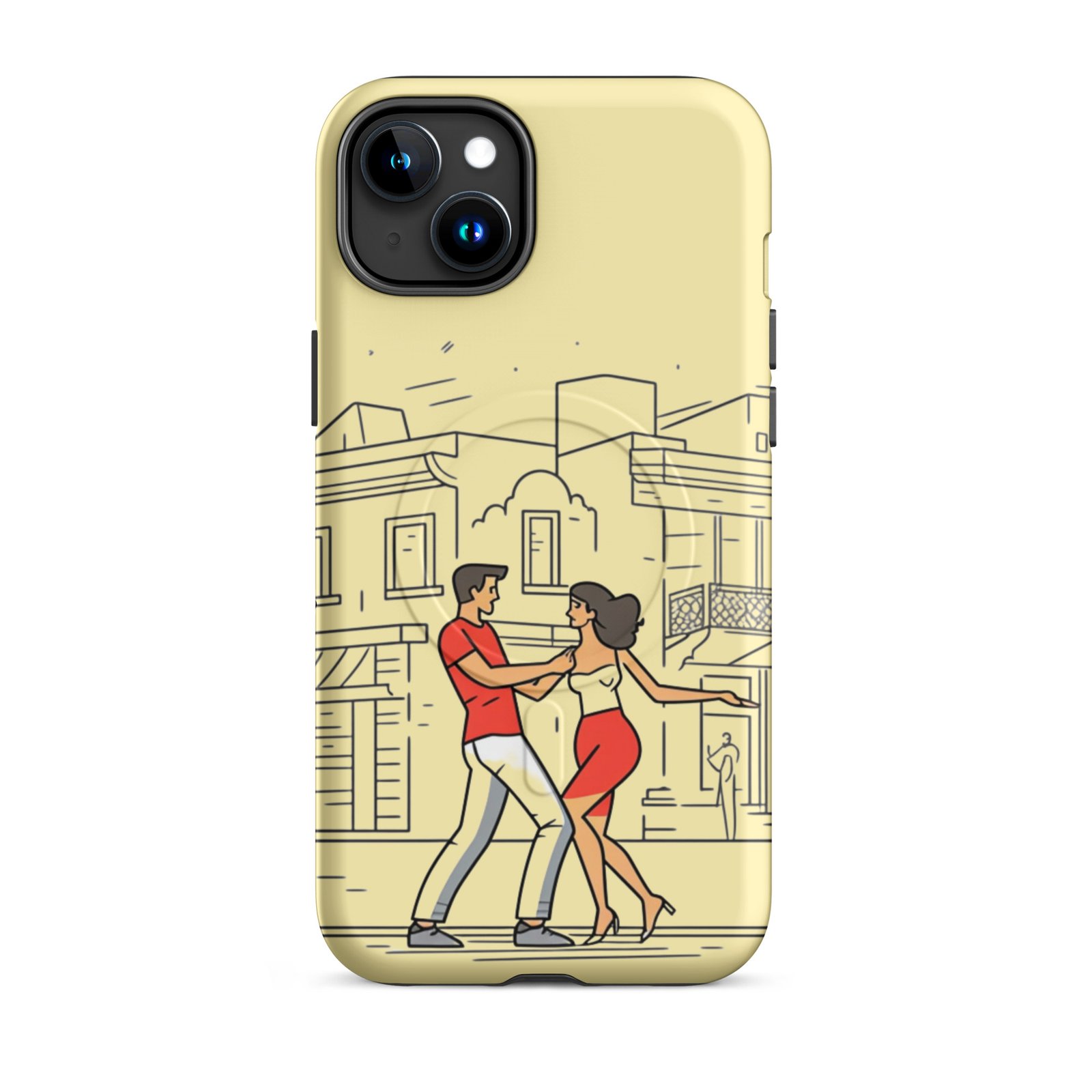 Couple Dancing Bachata - Tough iPhone Case - Image 7