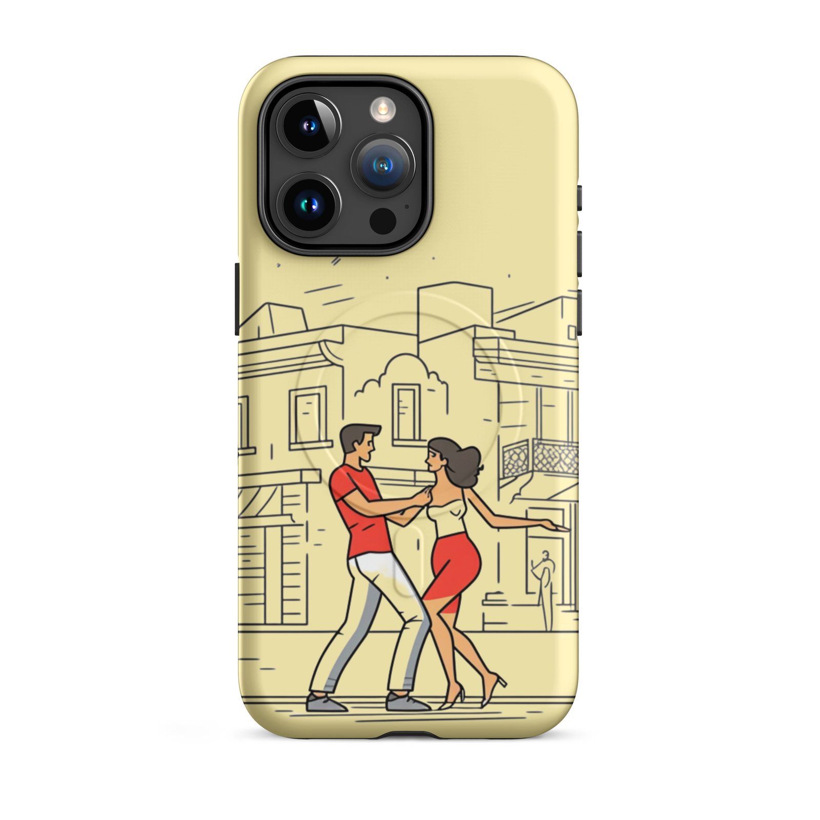 Couple Dancing Bachata - Tough iPhone Case - Image 9