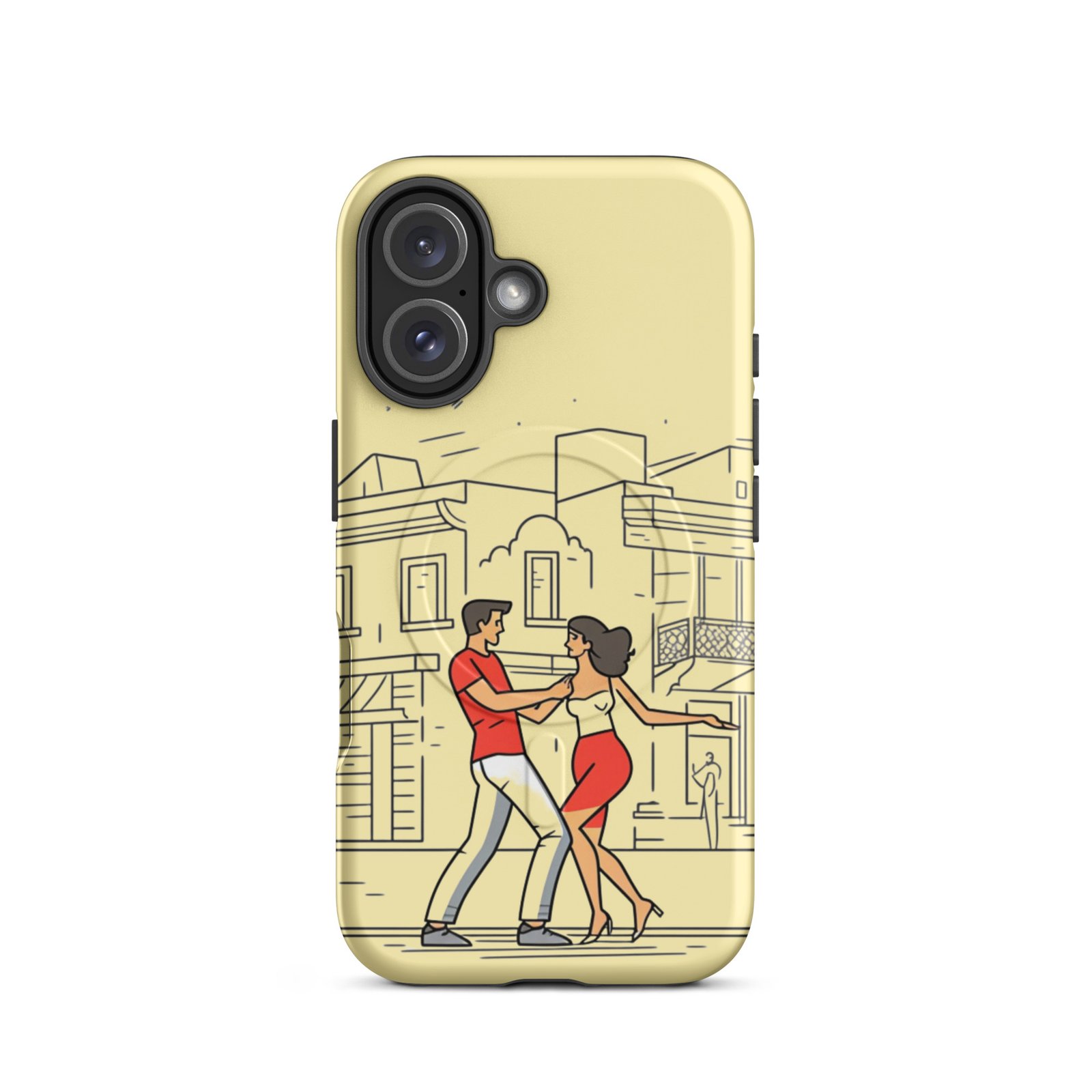 Couple Dancing Bachata - Tough iPhone Case - Image 10