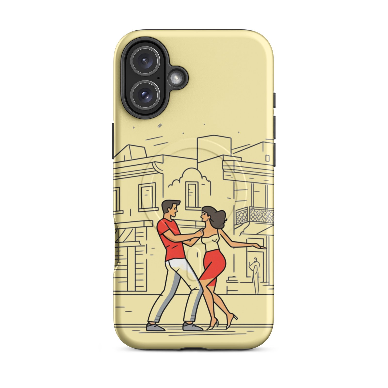 Couple Dancing Bachata - Tough iPhone Case - Image 11