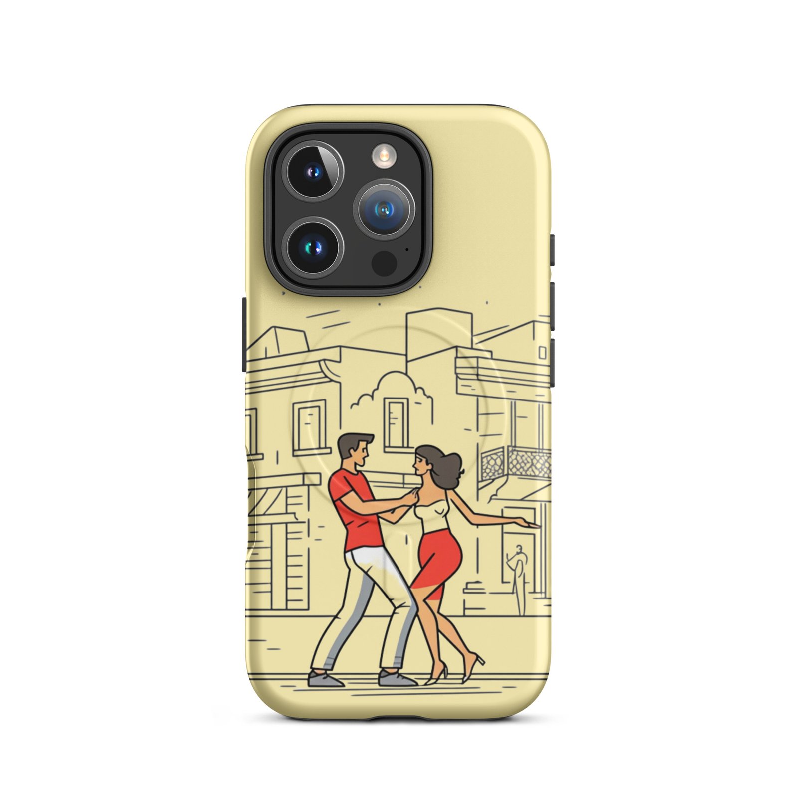 Couple Dancing Bachata - Tough iPhone Case - Image 12