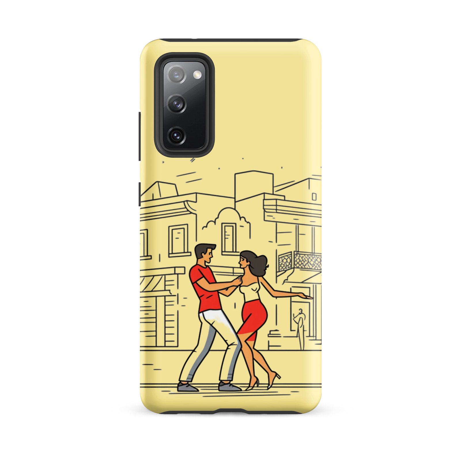 Couple Dancing Bachata - Tough Galaxy Case - Image 3