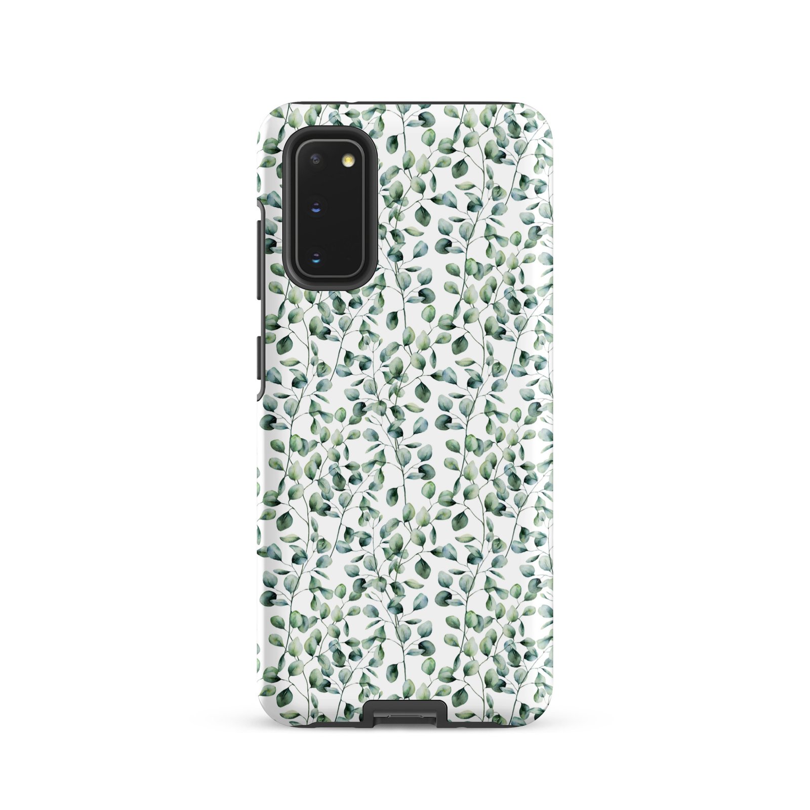 Thin Branch and Green Leaves - Tough Galaxy Case - Image 2