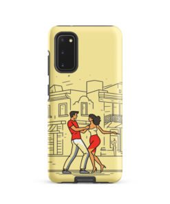 Alternative view of Couple Dancing Bachata - Tough Galaxy Case
