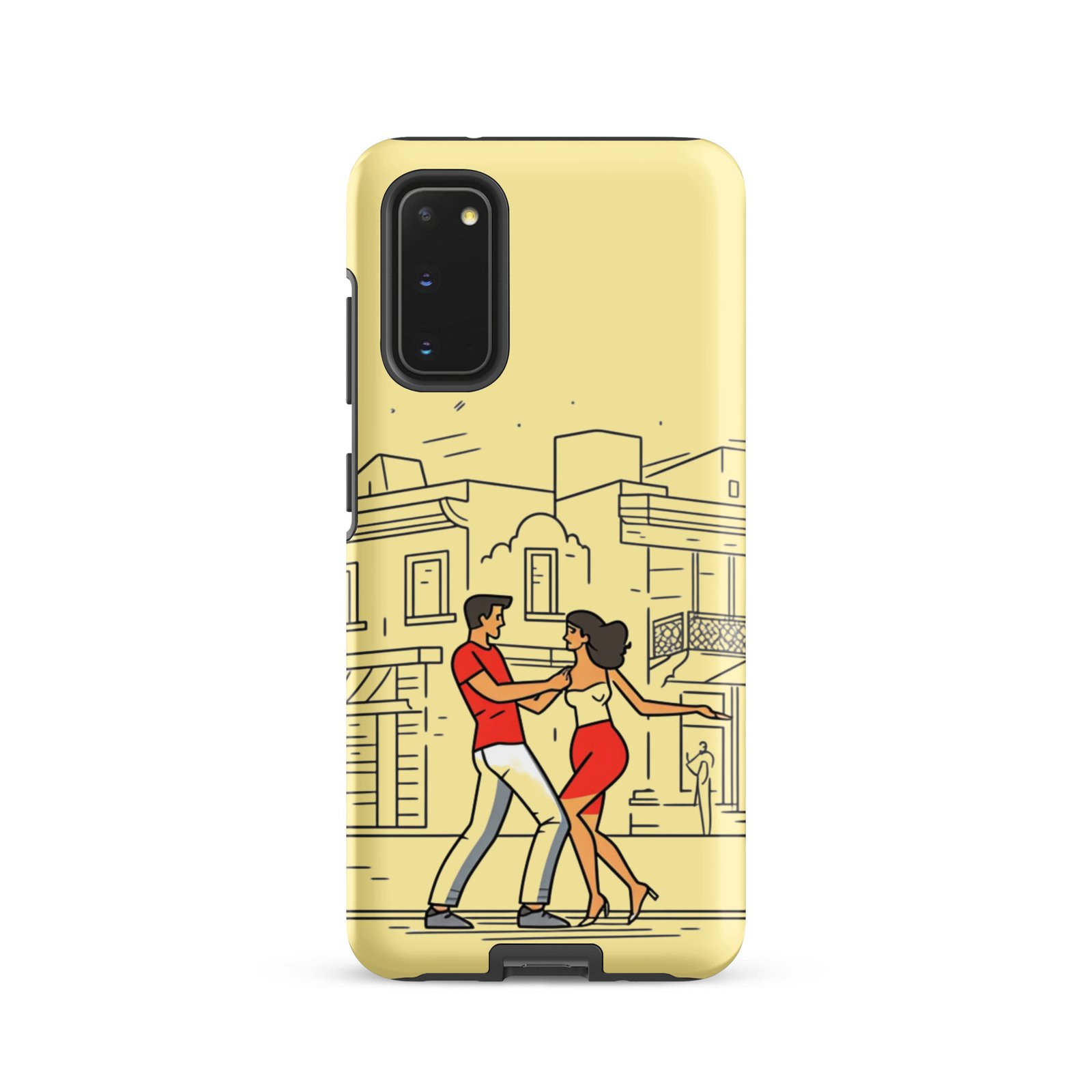 Couple Dancing Bachata - Tough Galaxy Case - Image 2