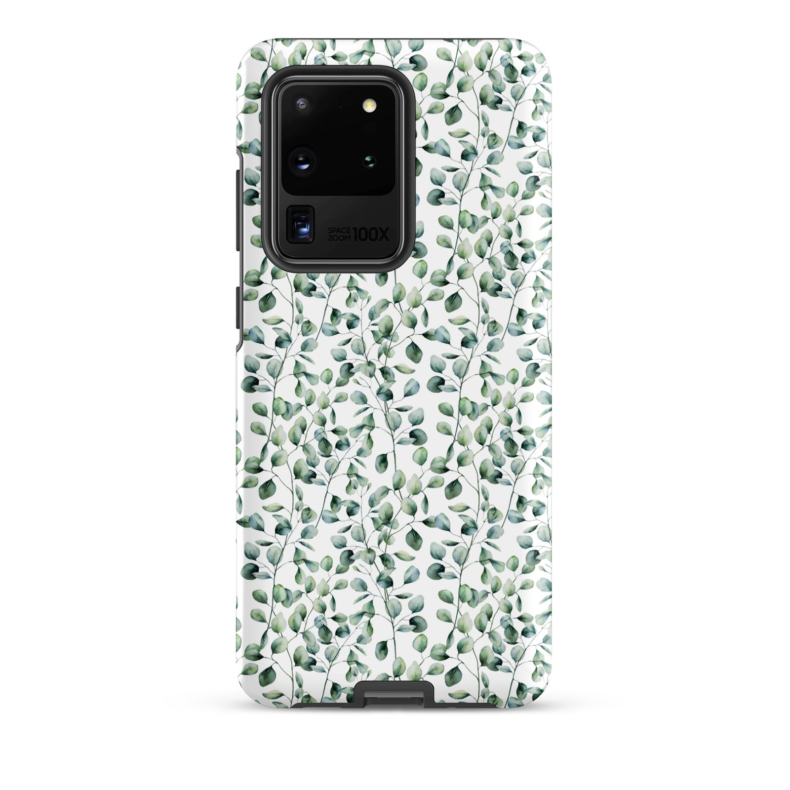 Thin Branch and Green Leaves - Tough Galaxy Case - Image 5