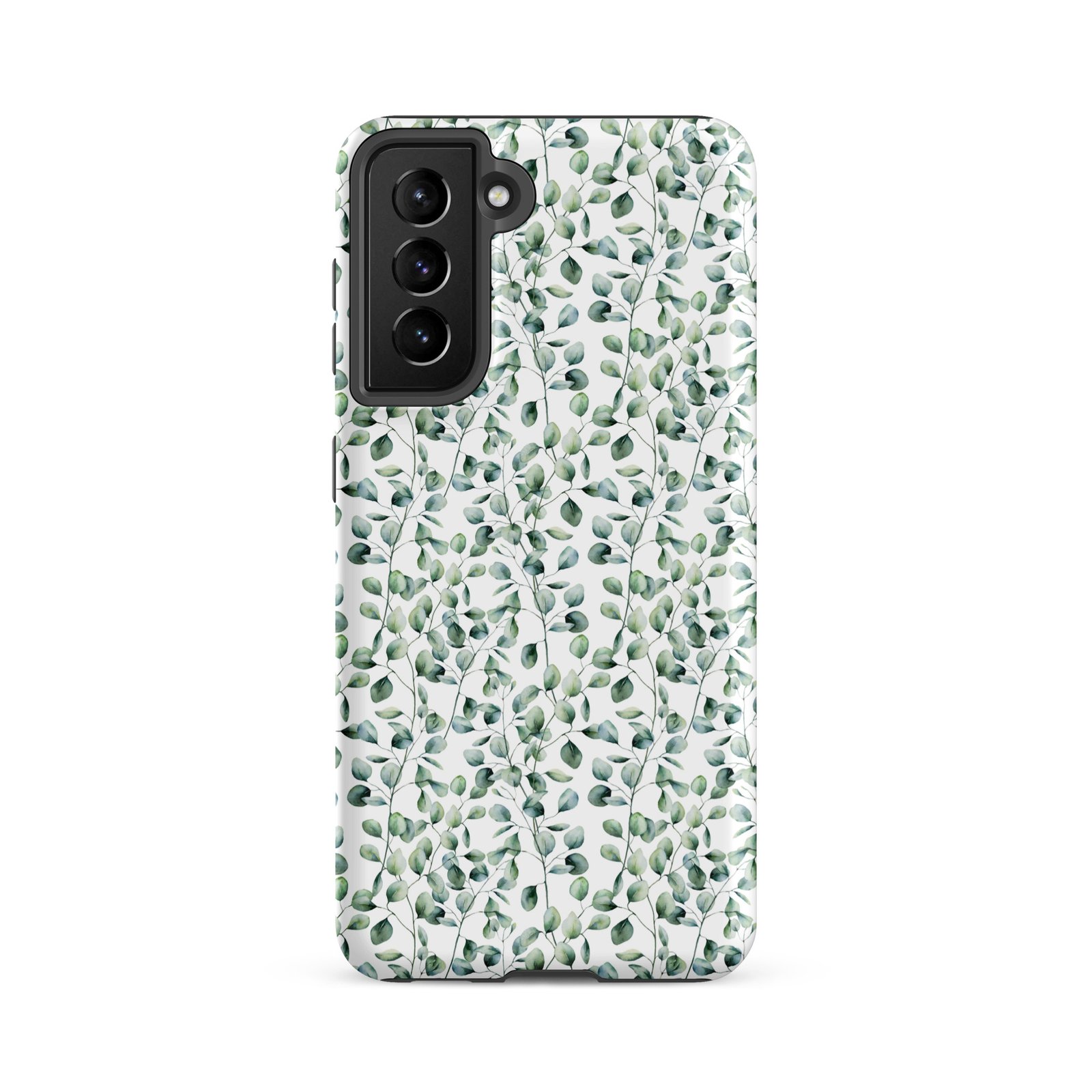Thin Branch and Green Leaves - Tough Galaxy Case - Image 9