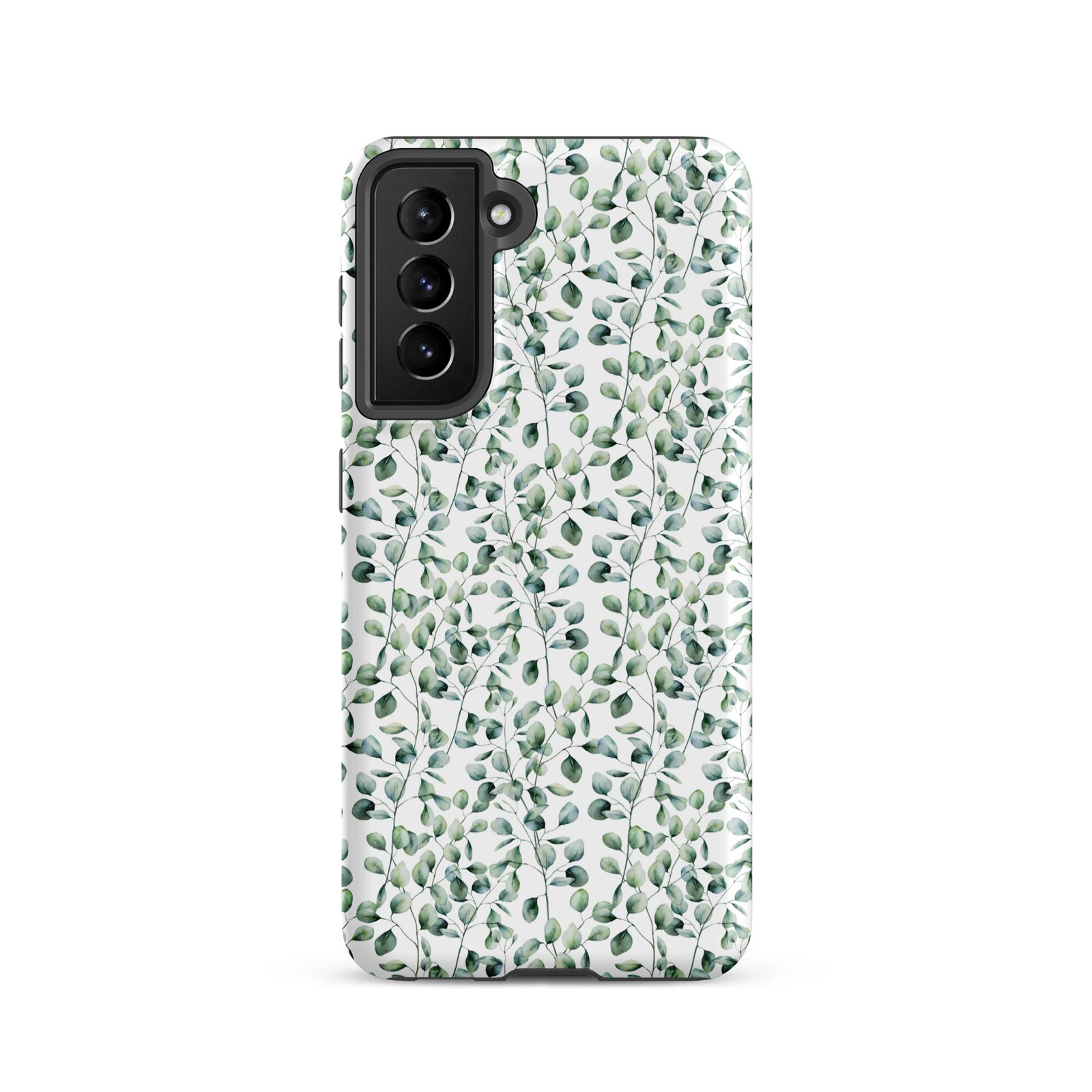 Thin Branch and Green Leaves - Tough Galaxy Case - Image 6