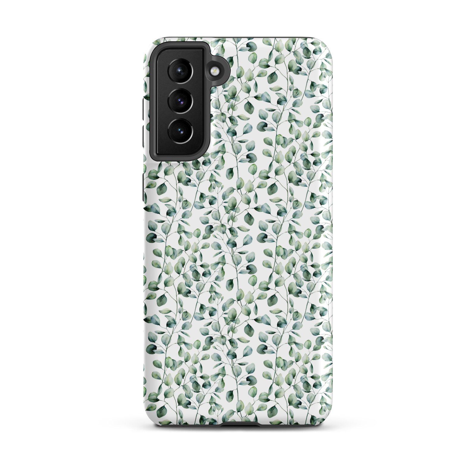 Thin Branch and Green Leaves - Tough Galaxy Case - Image 7