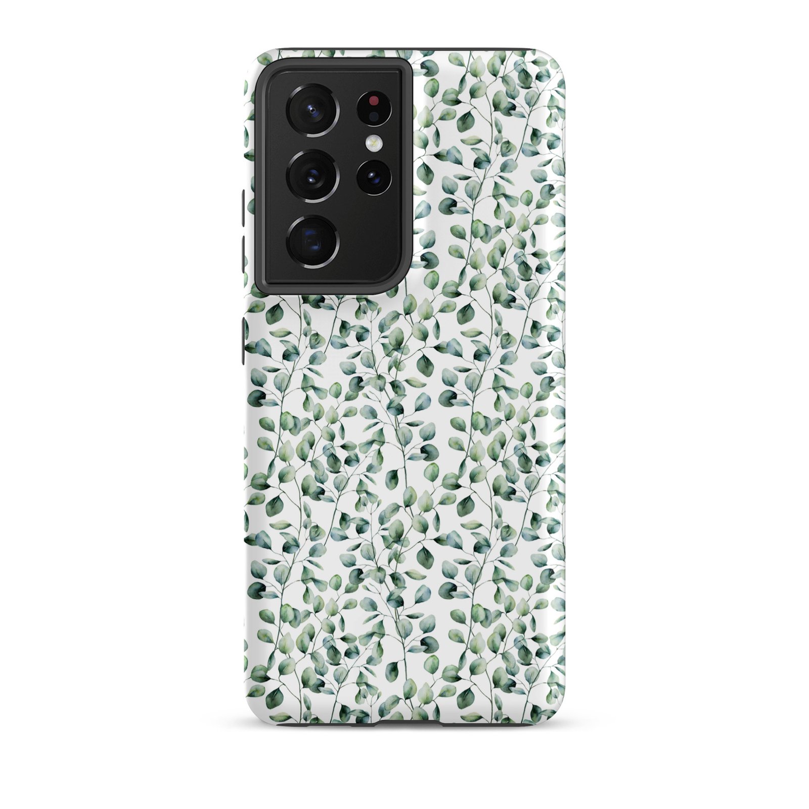 Thin Branch and Green Leaves - Tough Galaxy Case - Image 8