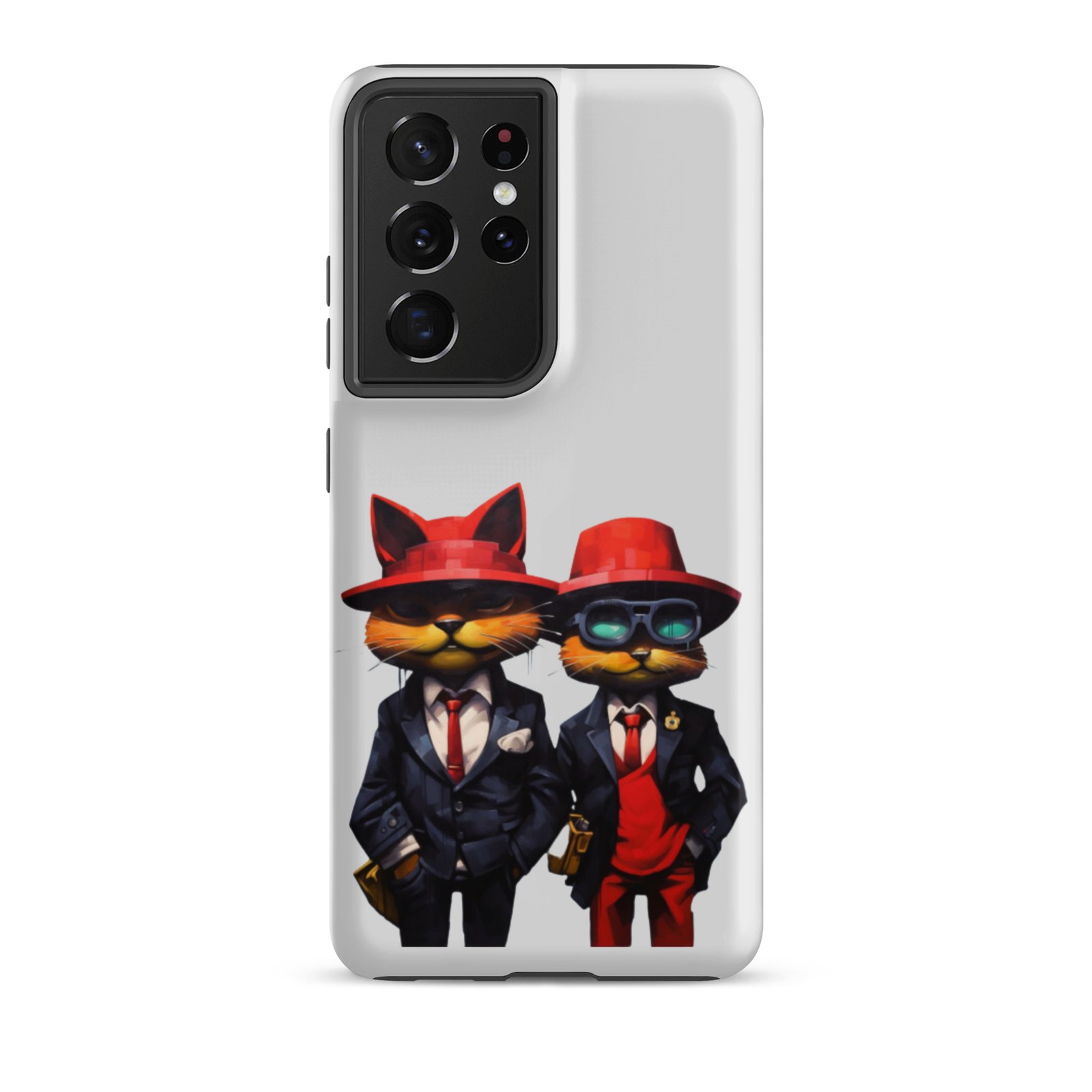 Cats in Suits - Tough Galaxy Case - Image 8