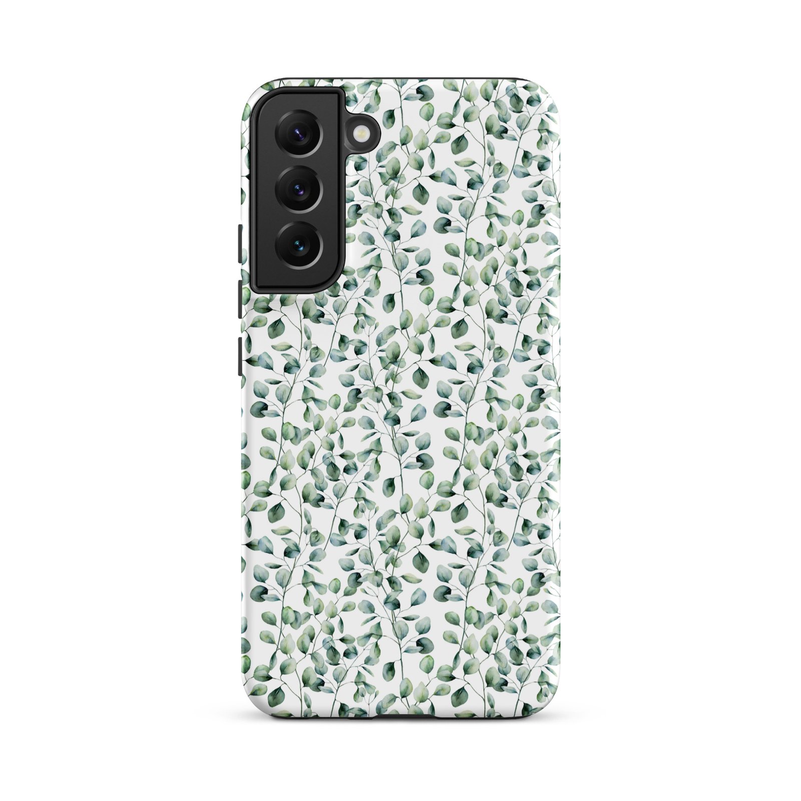 Thin Branch and Green Leaves - Tough Galaxy Case - Image 11